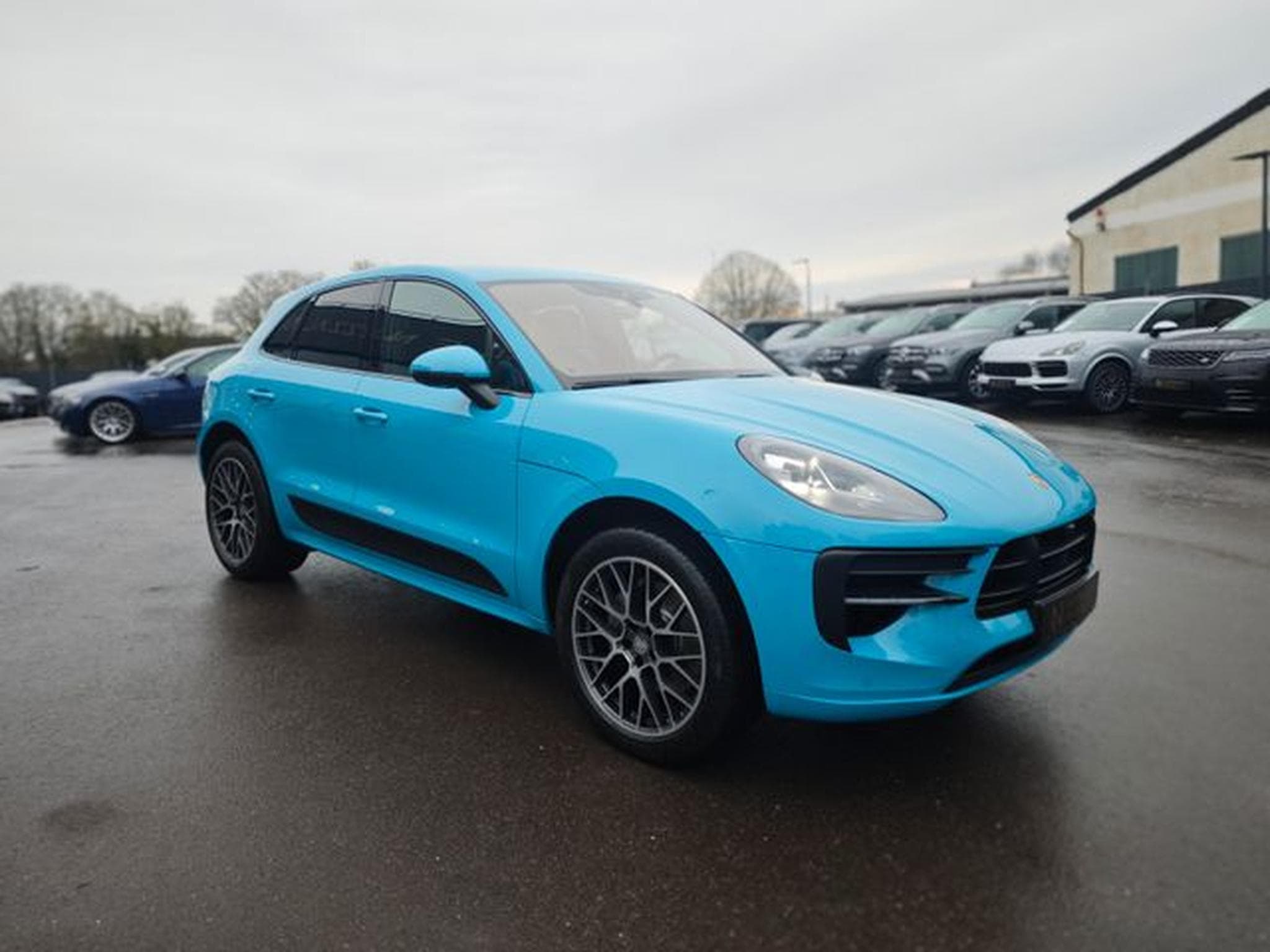 Porsche Macan MACAN S*PTS MIAMI BLUE*SPORT DESIGN*PASM*20.ZOLL (2019) - Photo 5