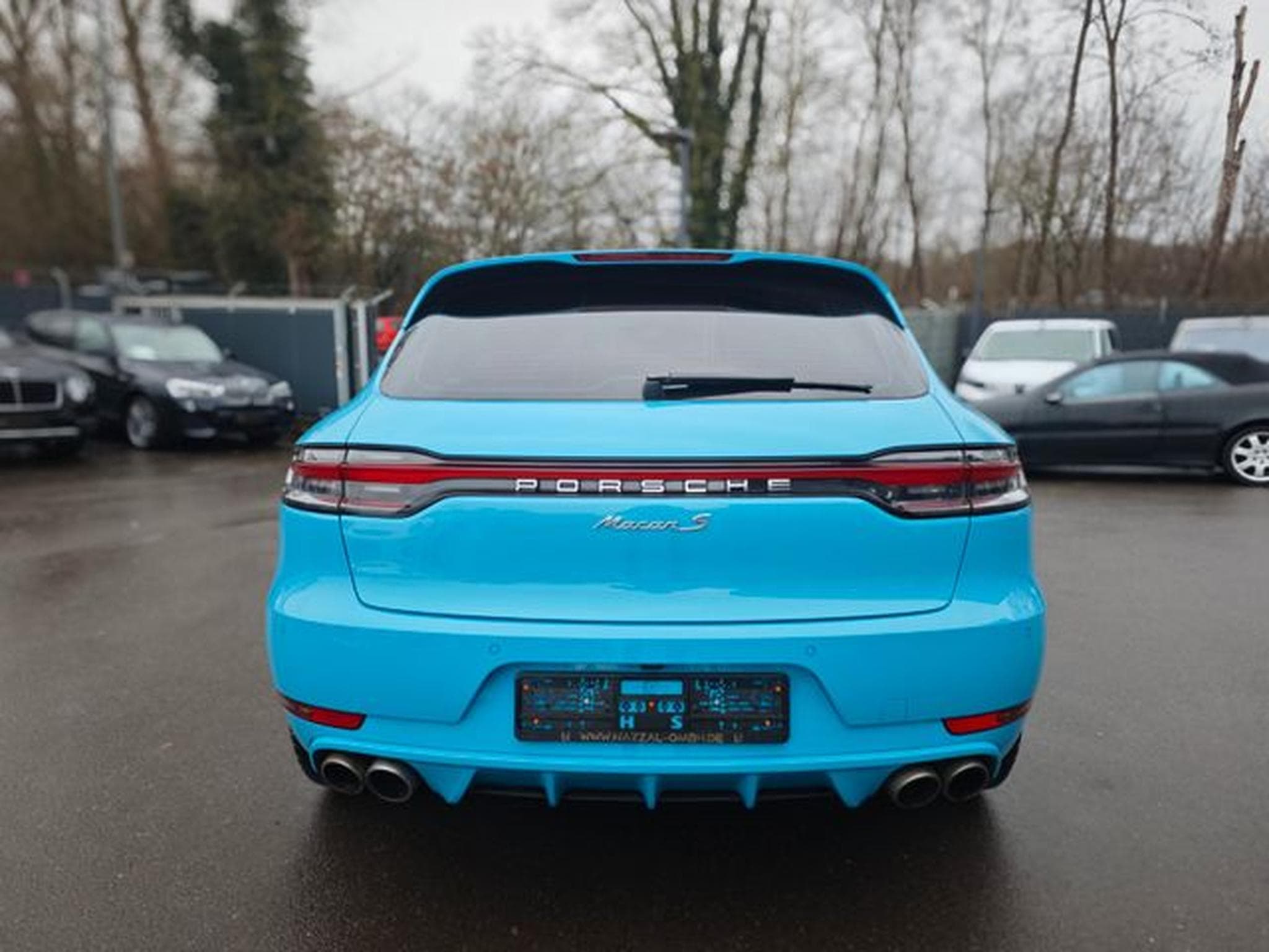 Porsche Macan MACAN S*PTS MIAMI BLUE*SPORT DESIGN*PASM*20.ZOLL (2019) - Photo 7