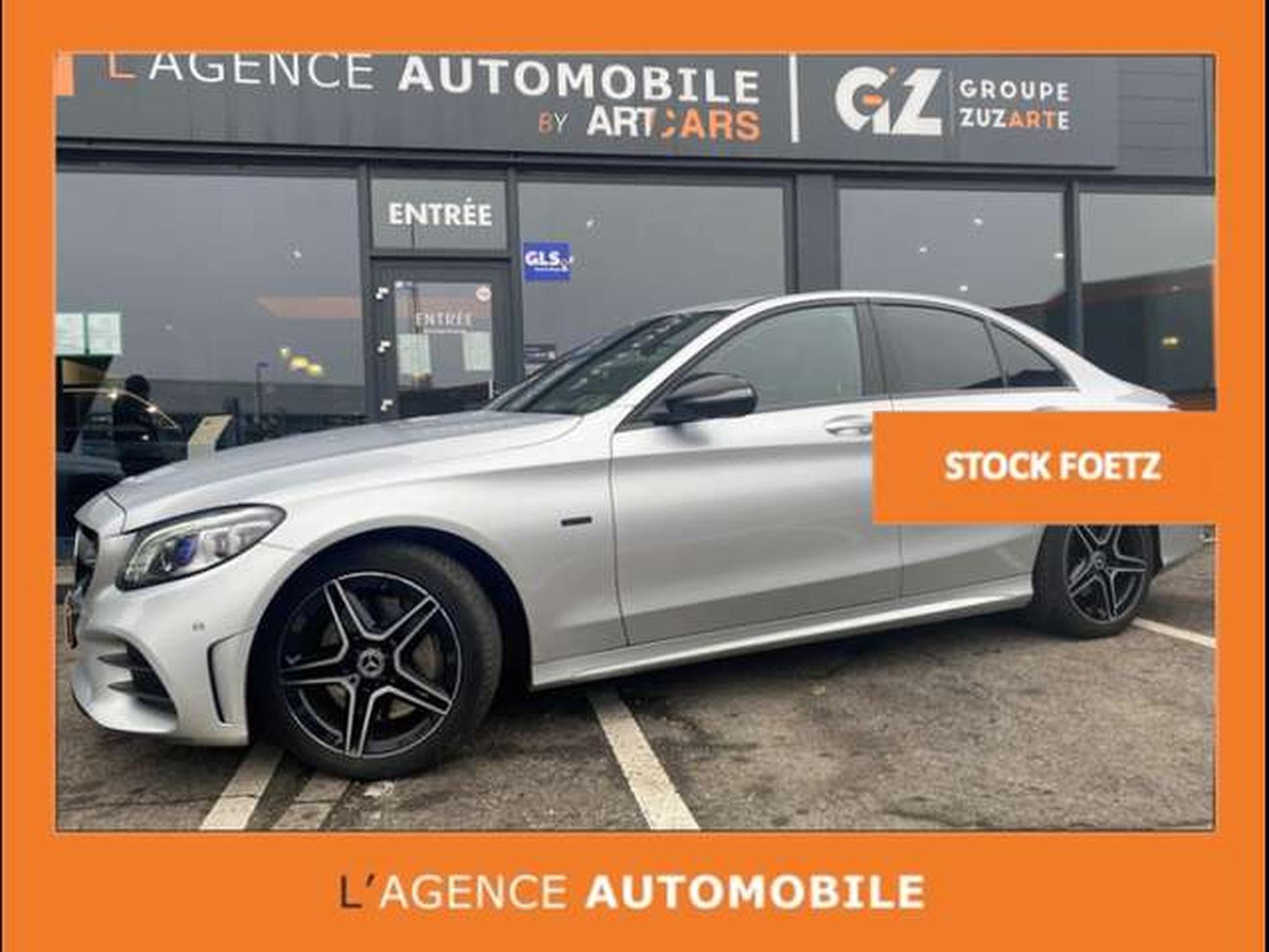 Mercedes C 300 de hybride AMG Line - JUSQU'A 48 MOIS DE GARANTIE (2021) - Photo 2