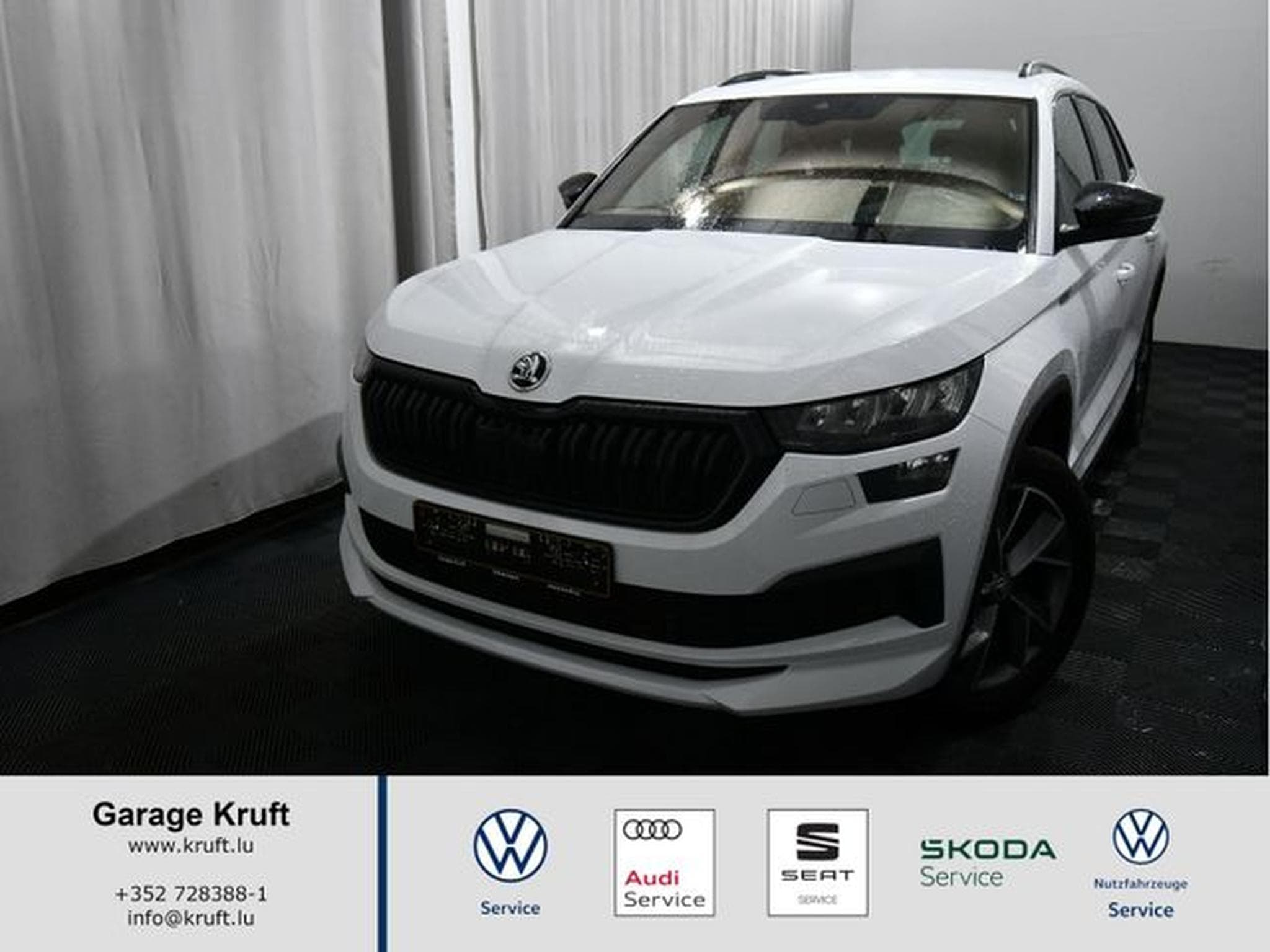 Skoda Kodiaq Kodiaq Sportline 4x4, Stand-Hzg., AHK, 19", Cant (2023) - Photo 1