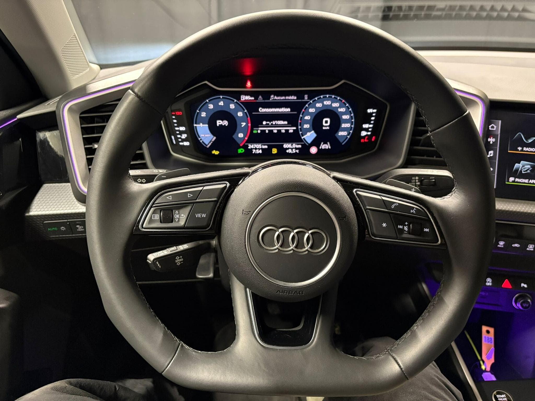 Audi A1 30 TFSI 115cv S-TRONIC Black Edition CAMERA/ECLAIRAGE D'AMBI (2025) - Foto 7