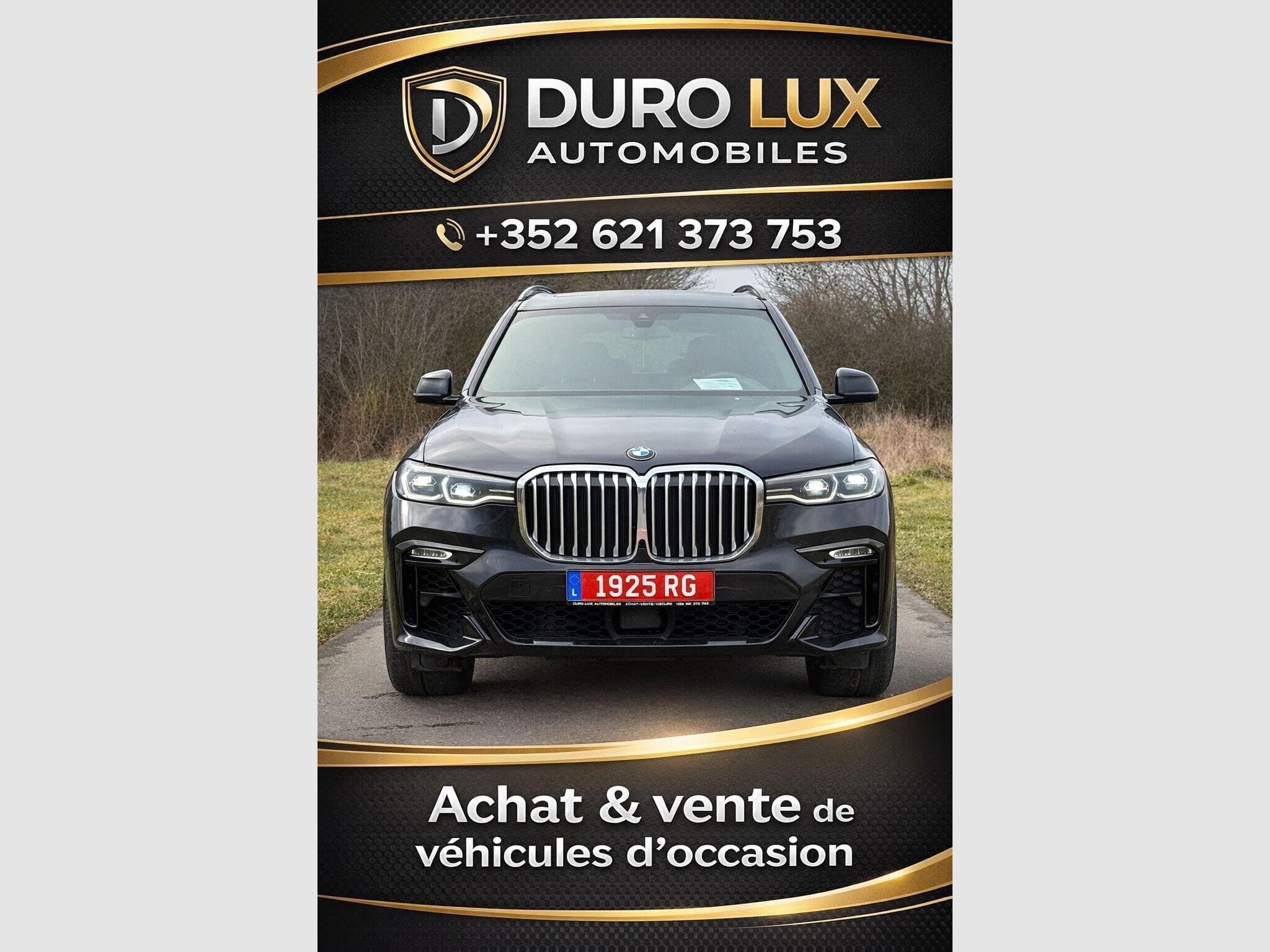 BMW X7 3.0 diesel X-drive M-pac TVA récupérer 1-prop (2020) - Photo 2