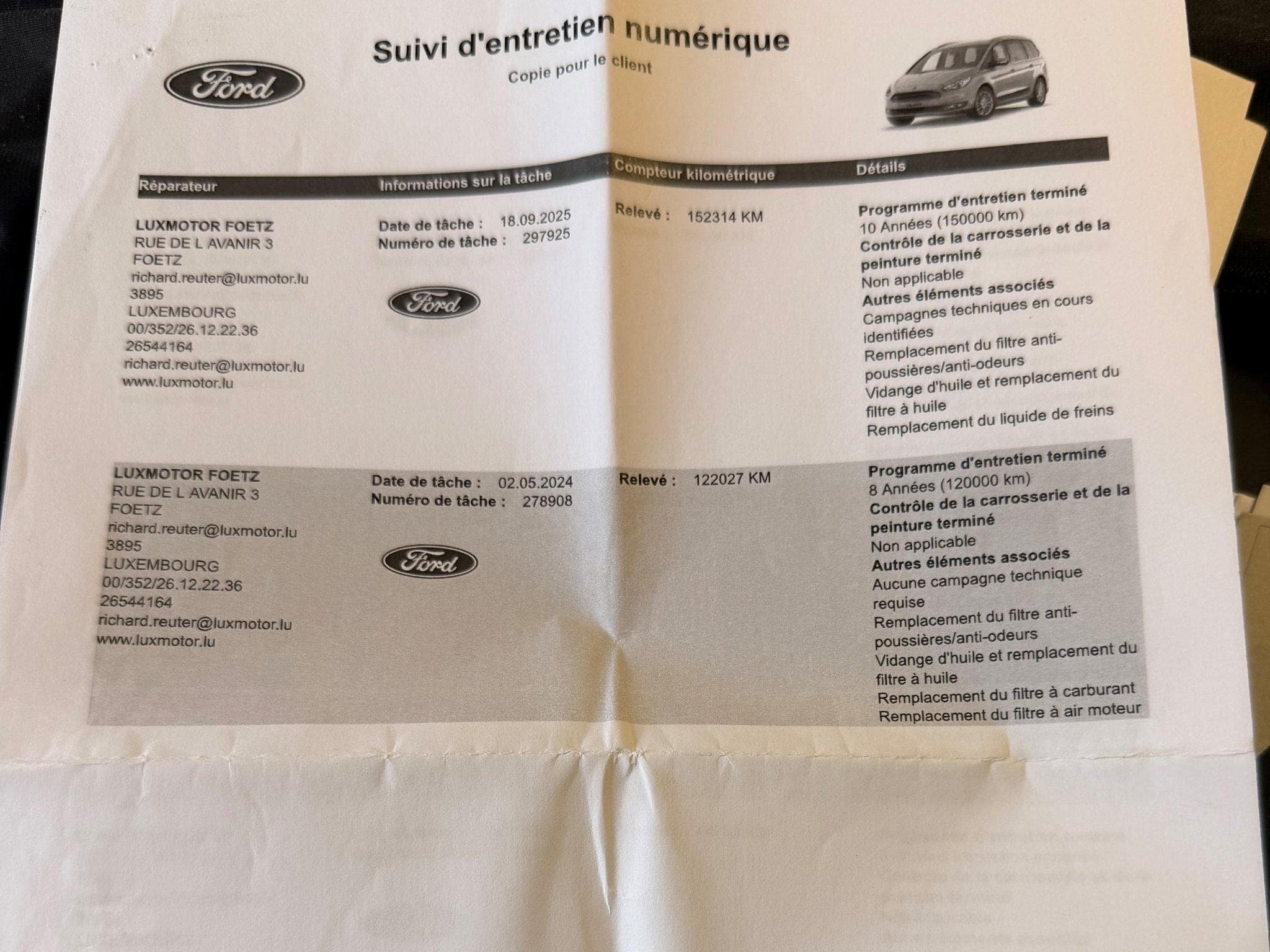 Ford Galaxy Titanium (2019) - Photo 12