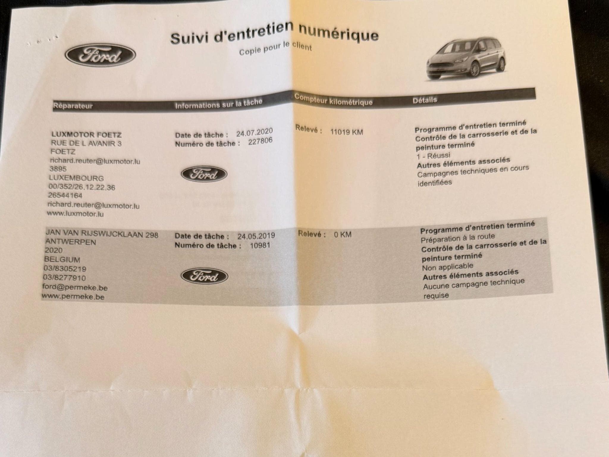 Ford Galaxy Titanium (2019) - Photo 10