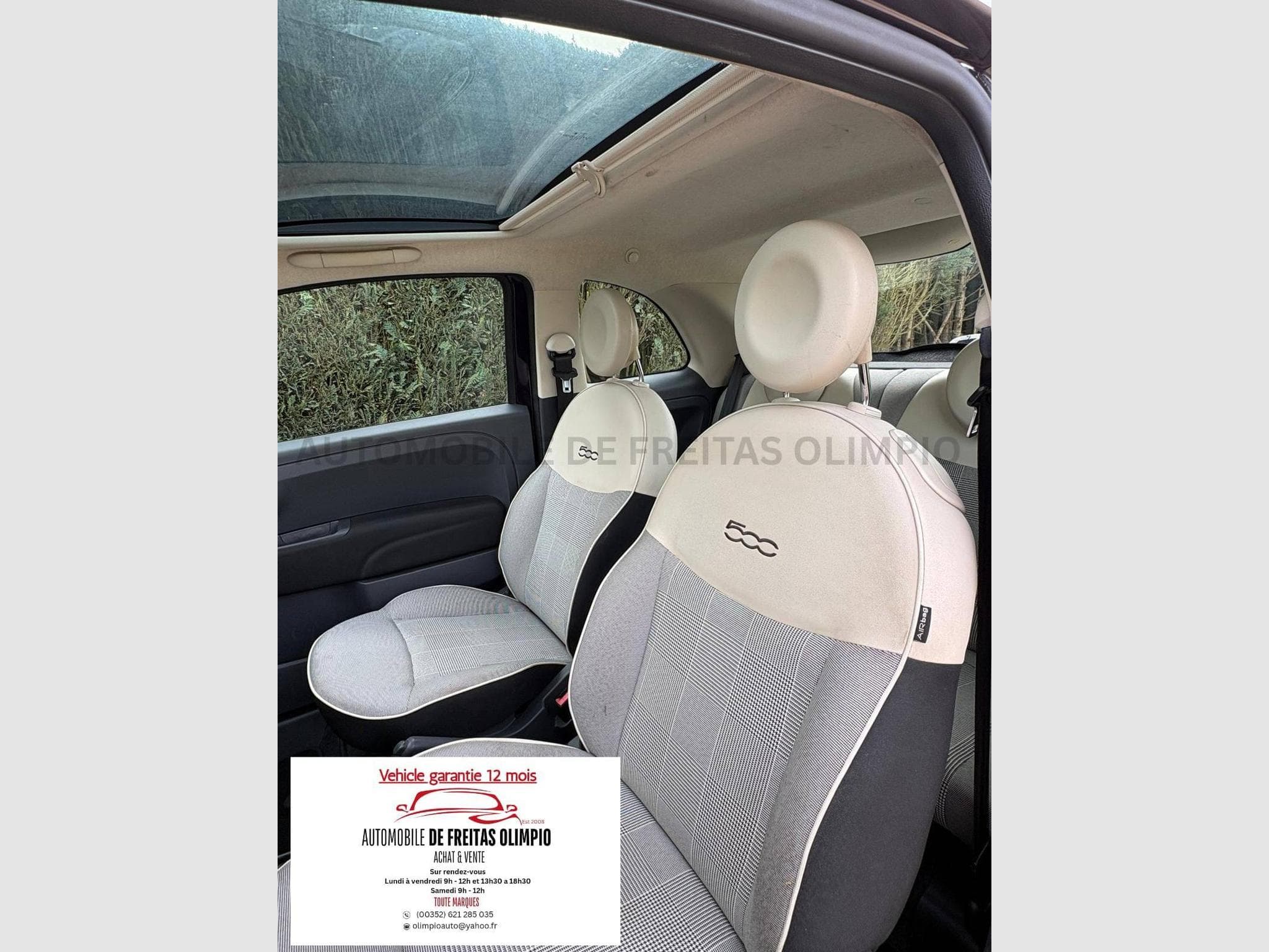 Fiat 500 twin Air 105 LOUNGE (2014) - Photo 5