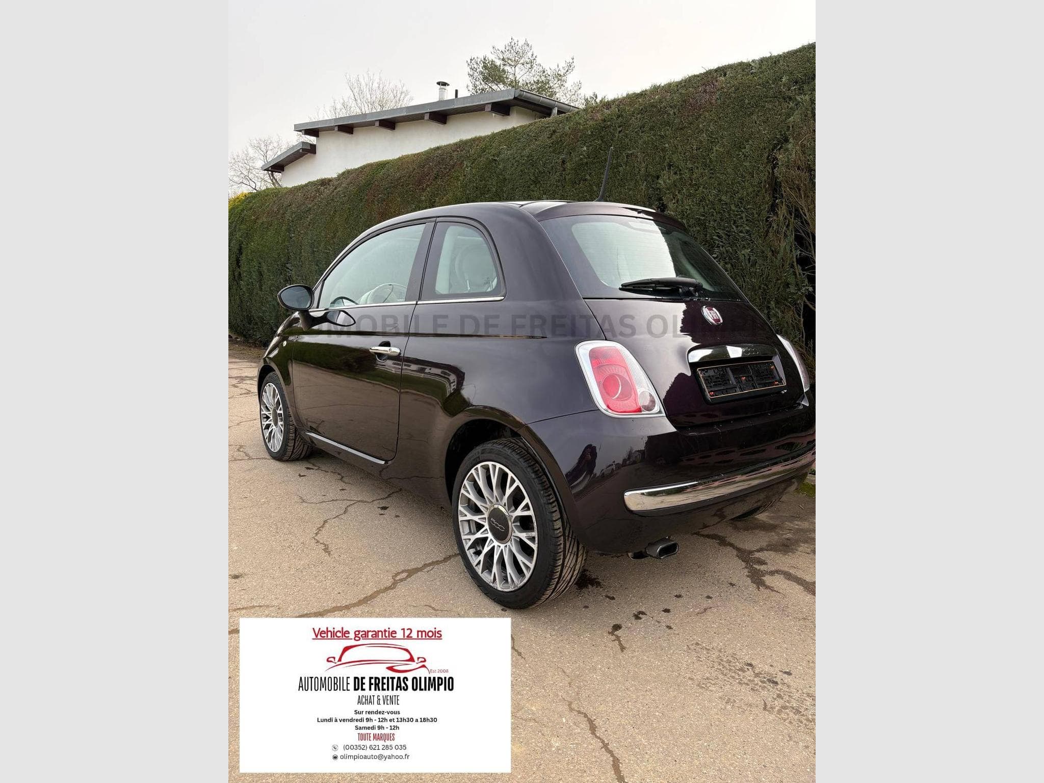 Fiat 500 twin Air 105 LOUNGE (2014) - Photo 2