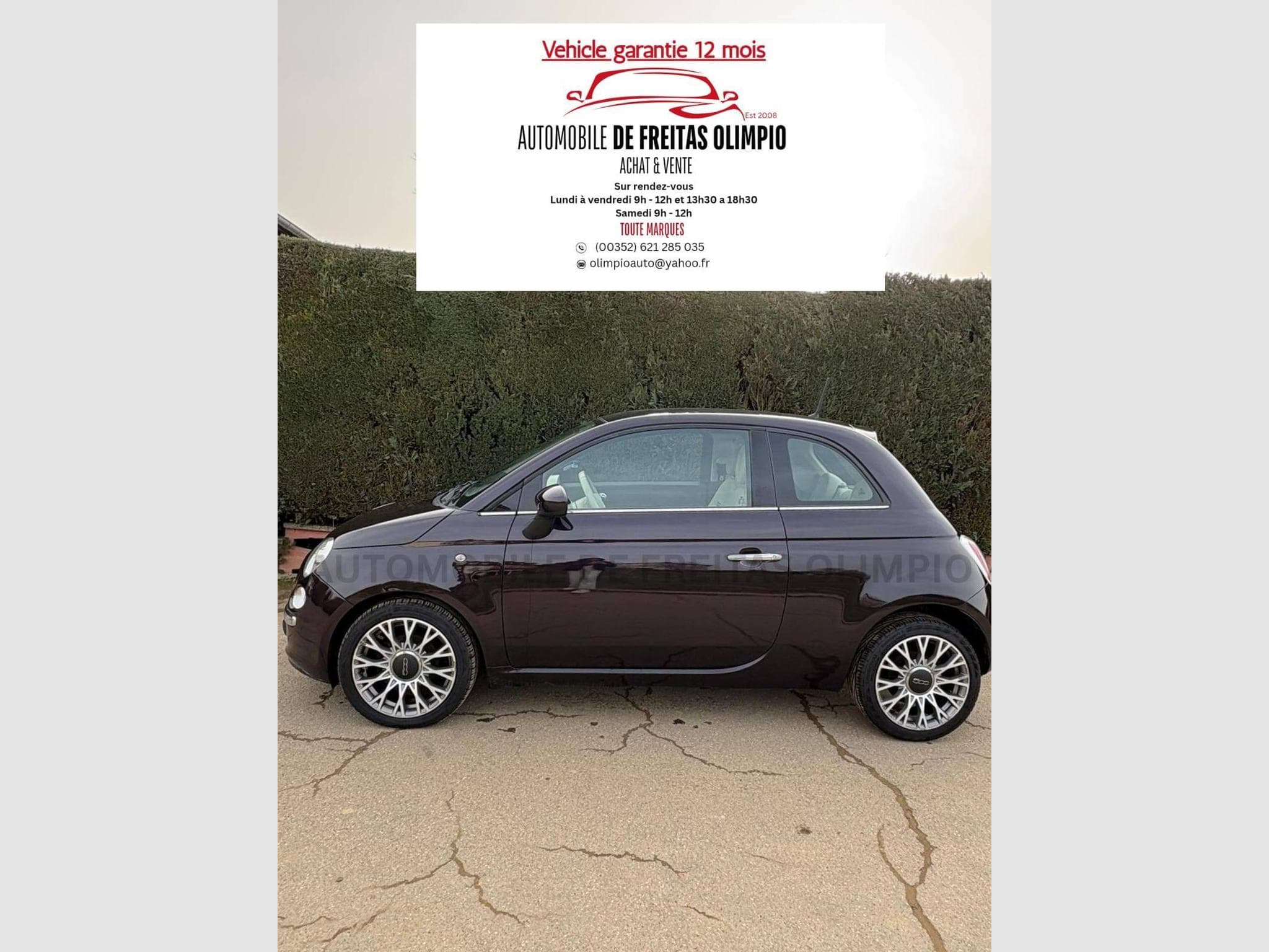 Fiat 500 twin Air 105 LOUNGE (2014) - Photo 3