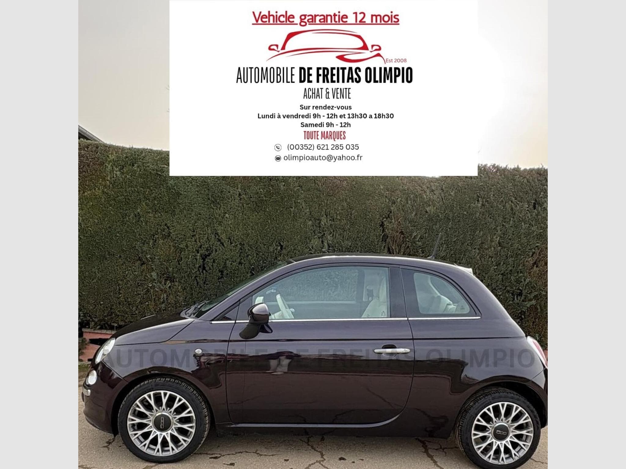 Fiat 500 twin Air 105 LOUNGE (2014) - Photo 7