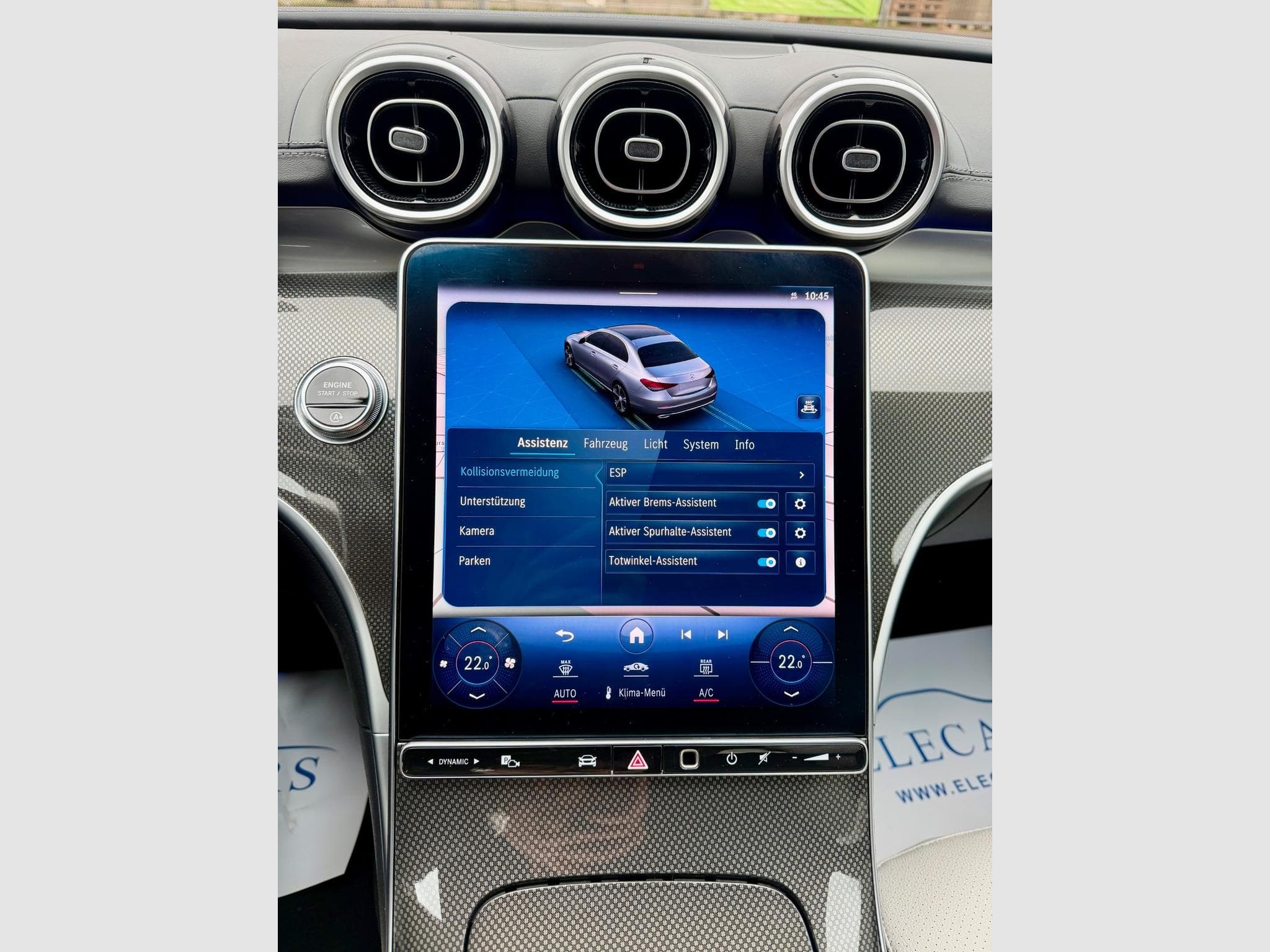 Mercedes C 200 200 d 9G-Tronic AMG Line Night/360°/Keyless (2023) - Photo 14