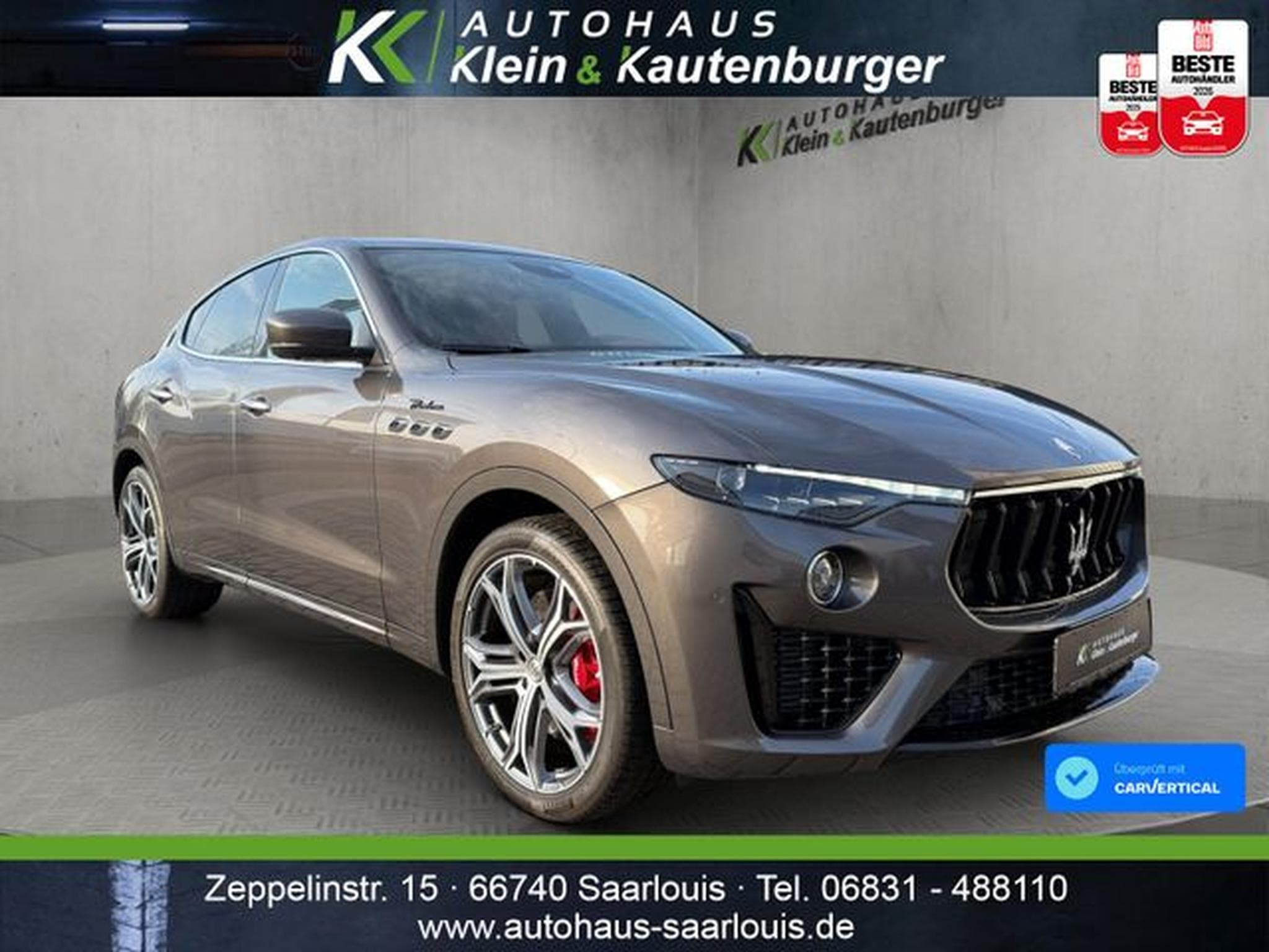 Maserati Levante Levante 3.0 V6 Modena +LED+CARPLAY+SPORTSITZE (2023) - Photo 1