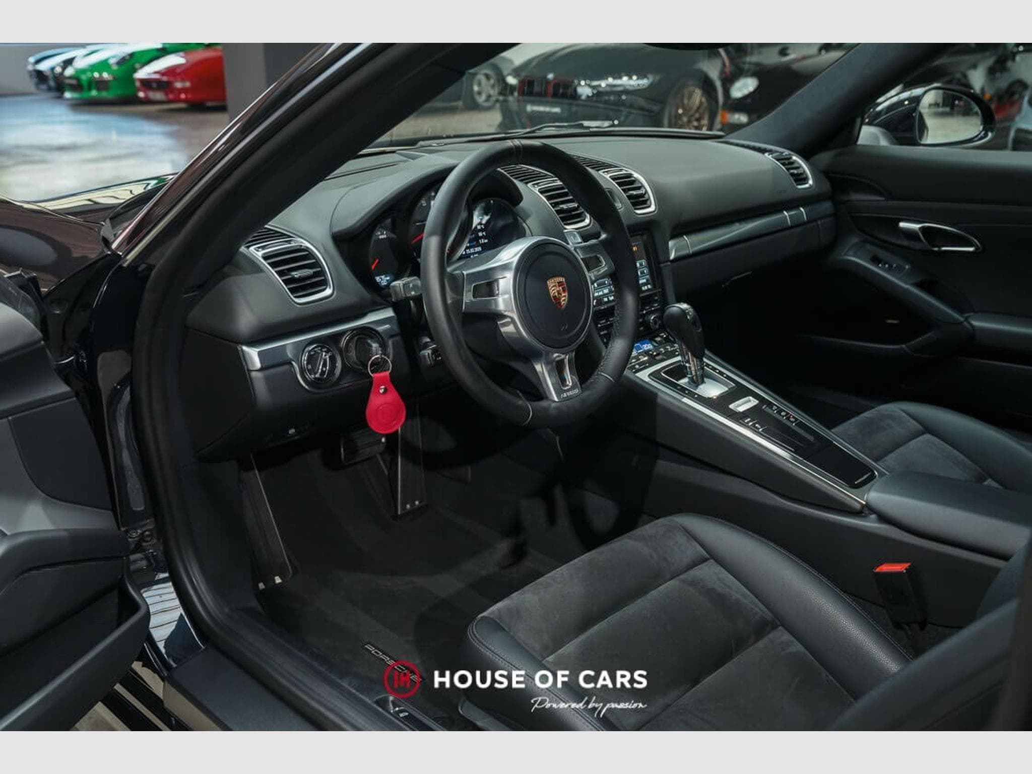 Porsche Cayman 981  2.7 PDK 1ST PAINT - DEEP BLACK METALLIC (2015) - Photo 11