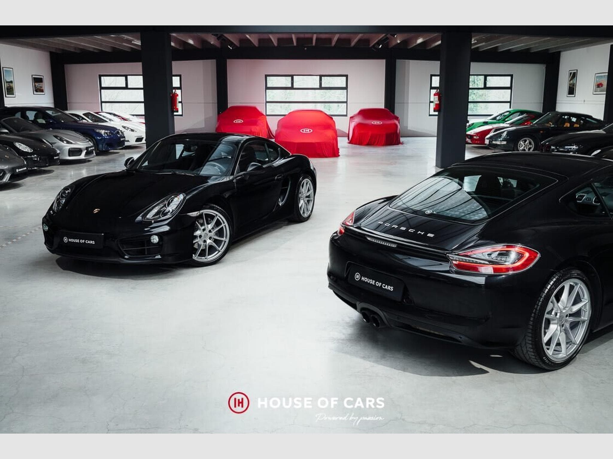Porsche Cayman 981  2.7 PDK 1ST PAINT - DEEP BLACK METALLIC (2015) - Photo 1
