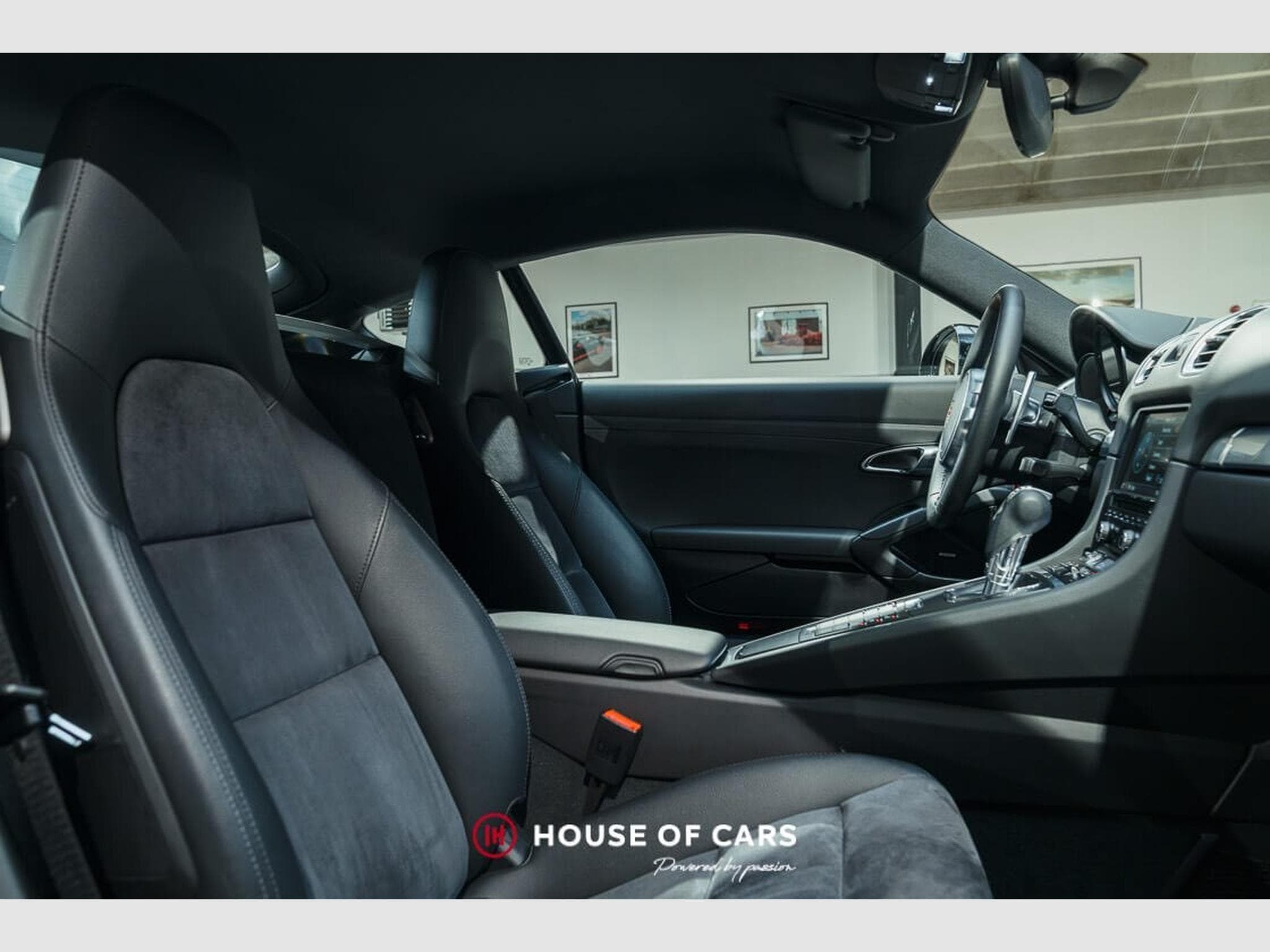 Porsche Cayman 981  2.7 PDK 1ST PAINT - DEEP BLACK METALLIC (2015) - Photo 12