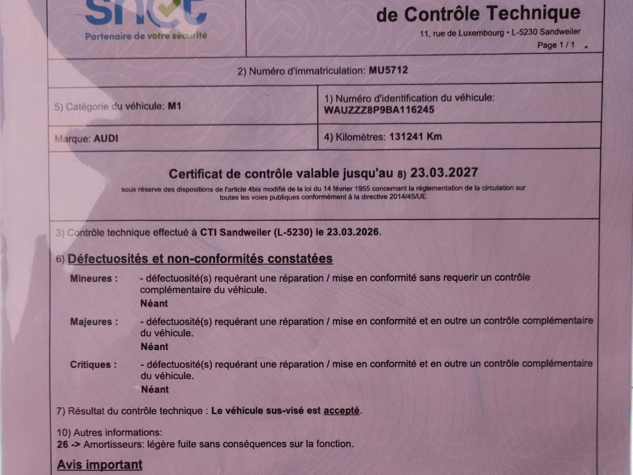 Audi A3 Audi A3 Sportback sport 1.4 TFSI (2011) - Photo 3