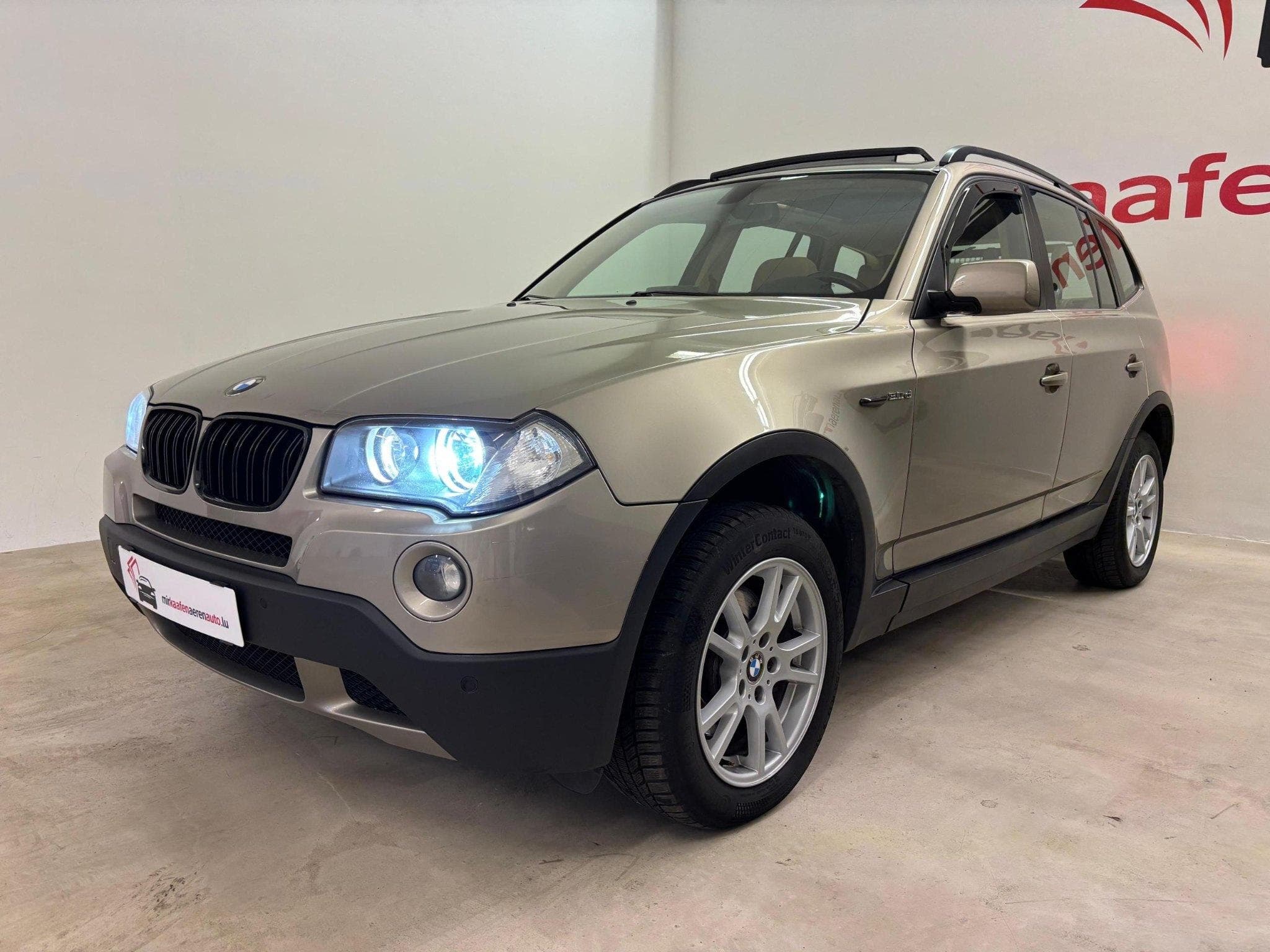 BMW X3 3.0d**NAVI**PANO-DACH**AHK** LEDER**S-HEFT** (2008) - Foto 3