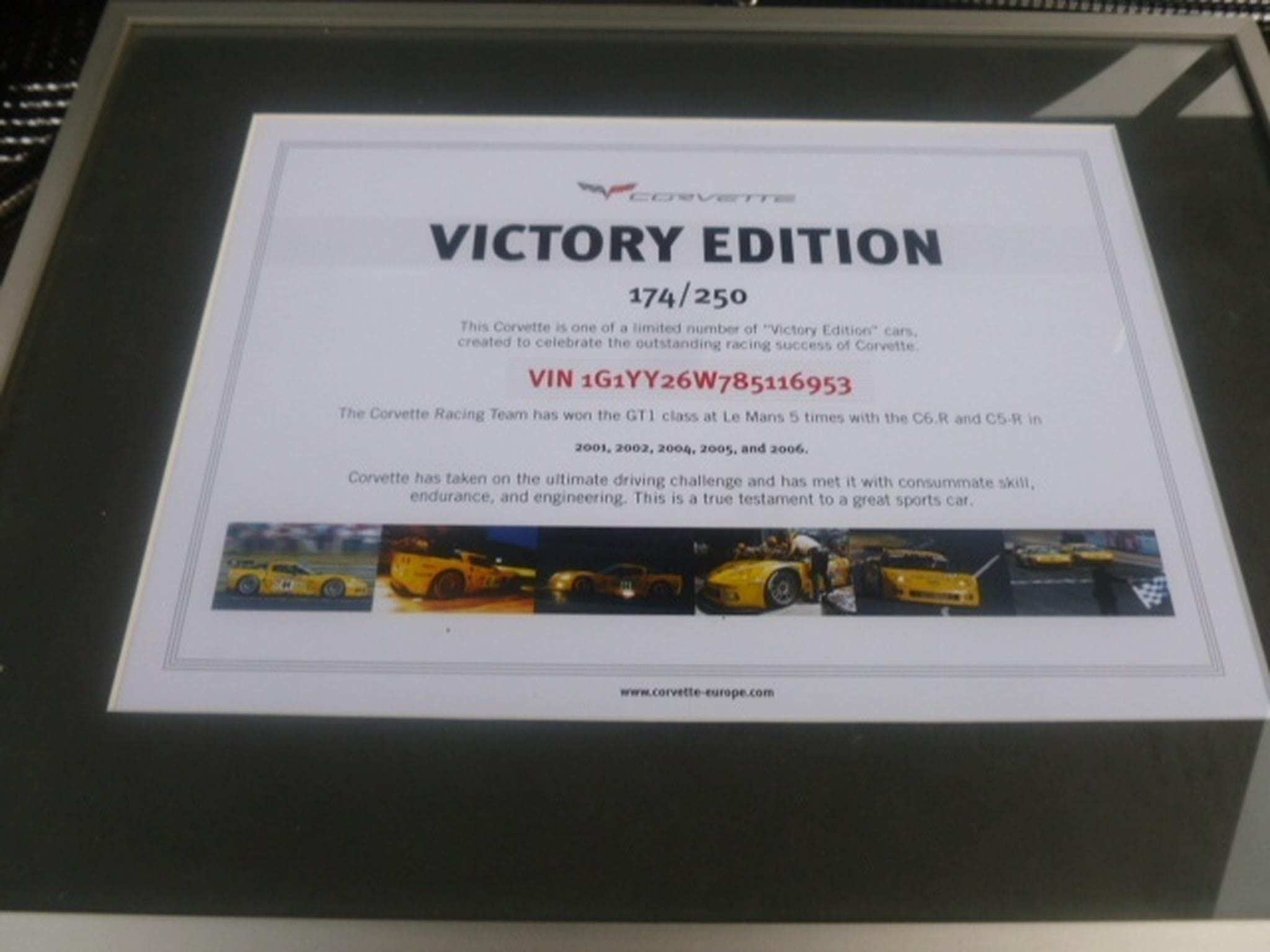 Chevrolet Corvette Victory Edition 174/250 (2008) - Photo 8