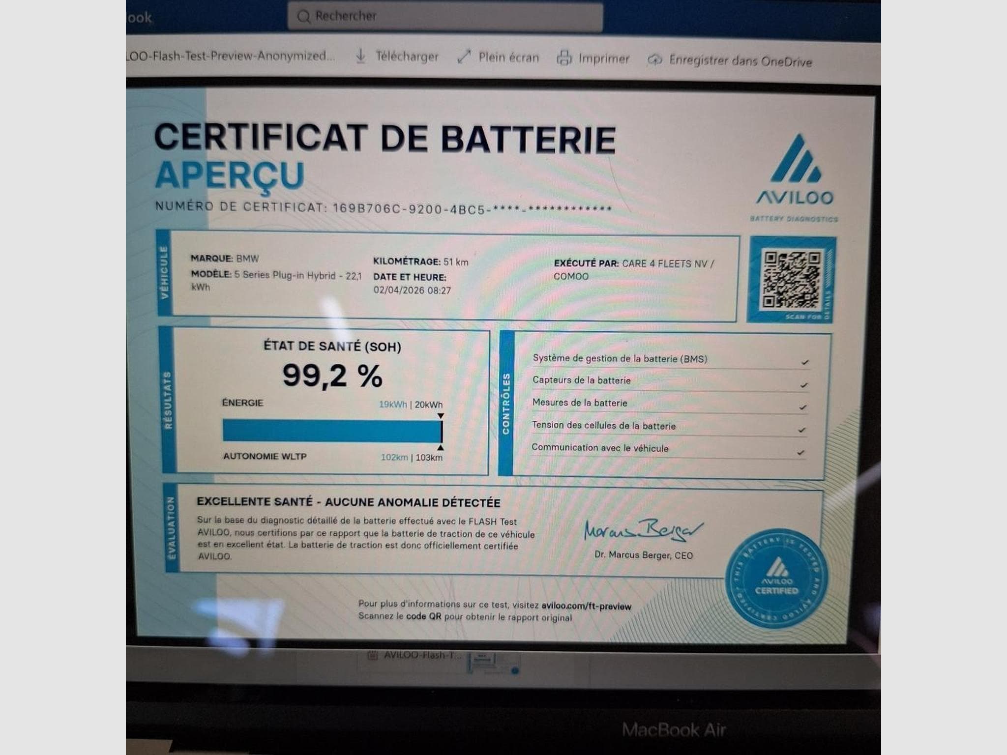 BMW 530 530E PHEV - Seulement 51 km (2025) - Foto 8