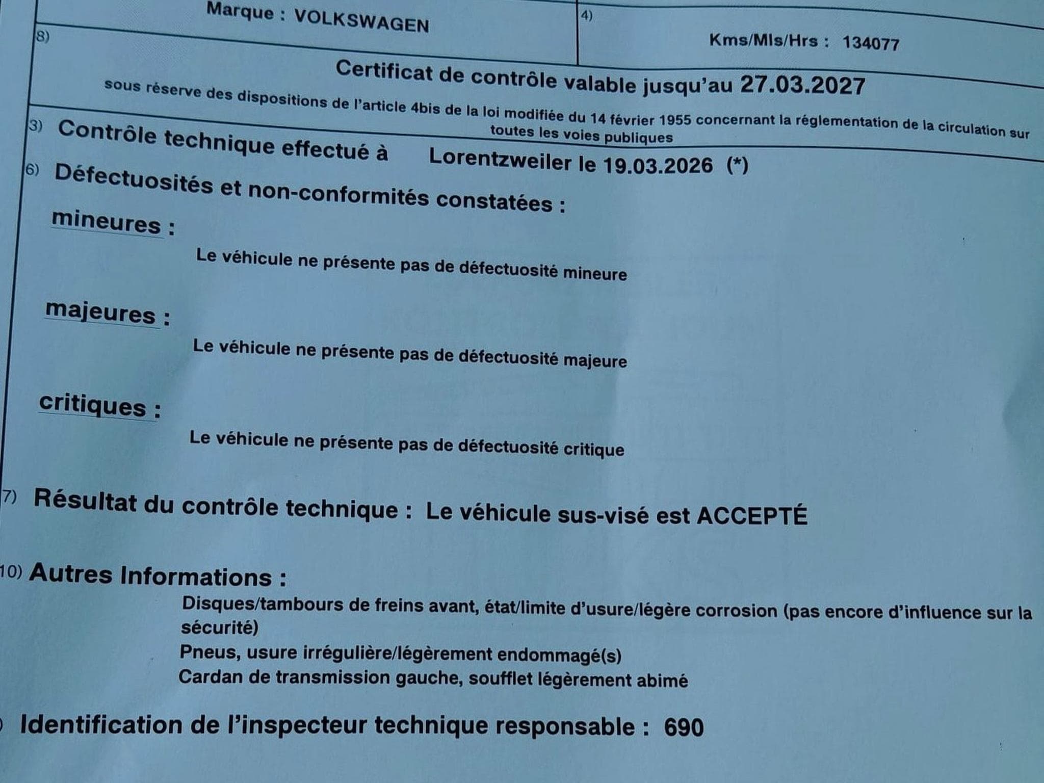 VW Passat B6 (2007) - Photo 1