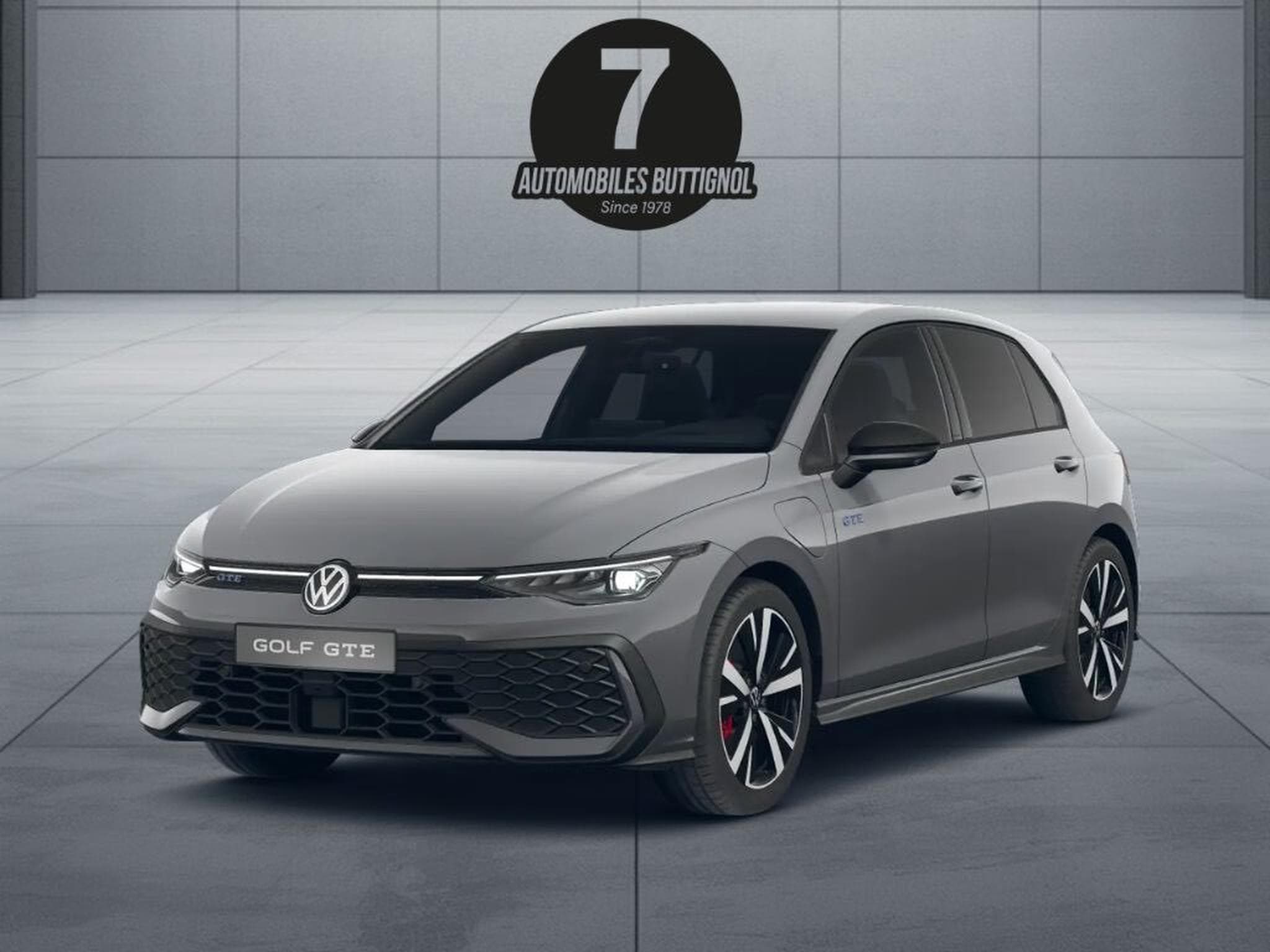 VW Golf Volkswagen Golf 8 GTE 272ch phase 2 DSG 140km Nardo grey (2025) - Photo 1