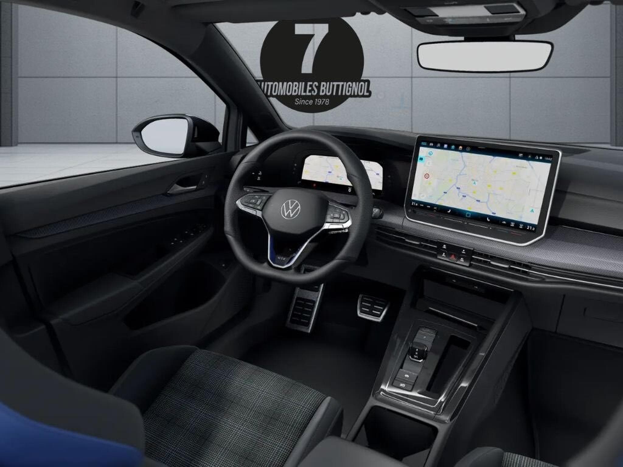 VW Golf Volkswagen Golf 8 GTE 272ch phase 2 DSG 140km Nardo grey (2025) - Photo 3