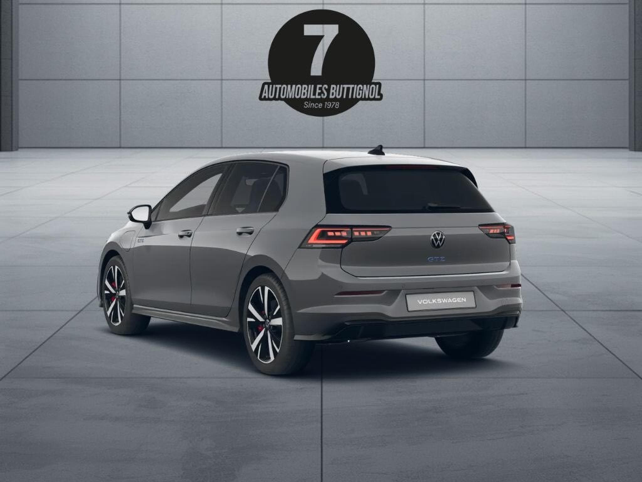 VW Golf Volkswagen Golf 8 GTE 272ch phase 2 DSG 140km Nardo grey (2025) - Photo 5