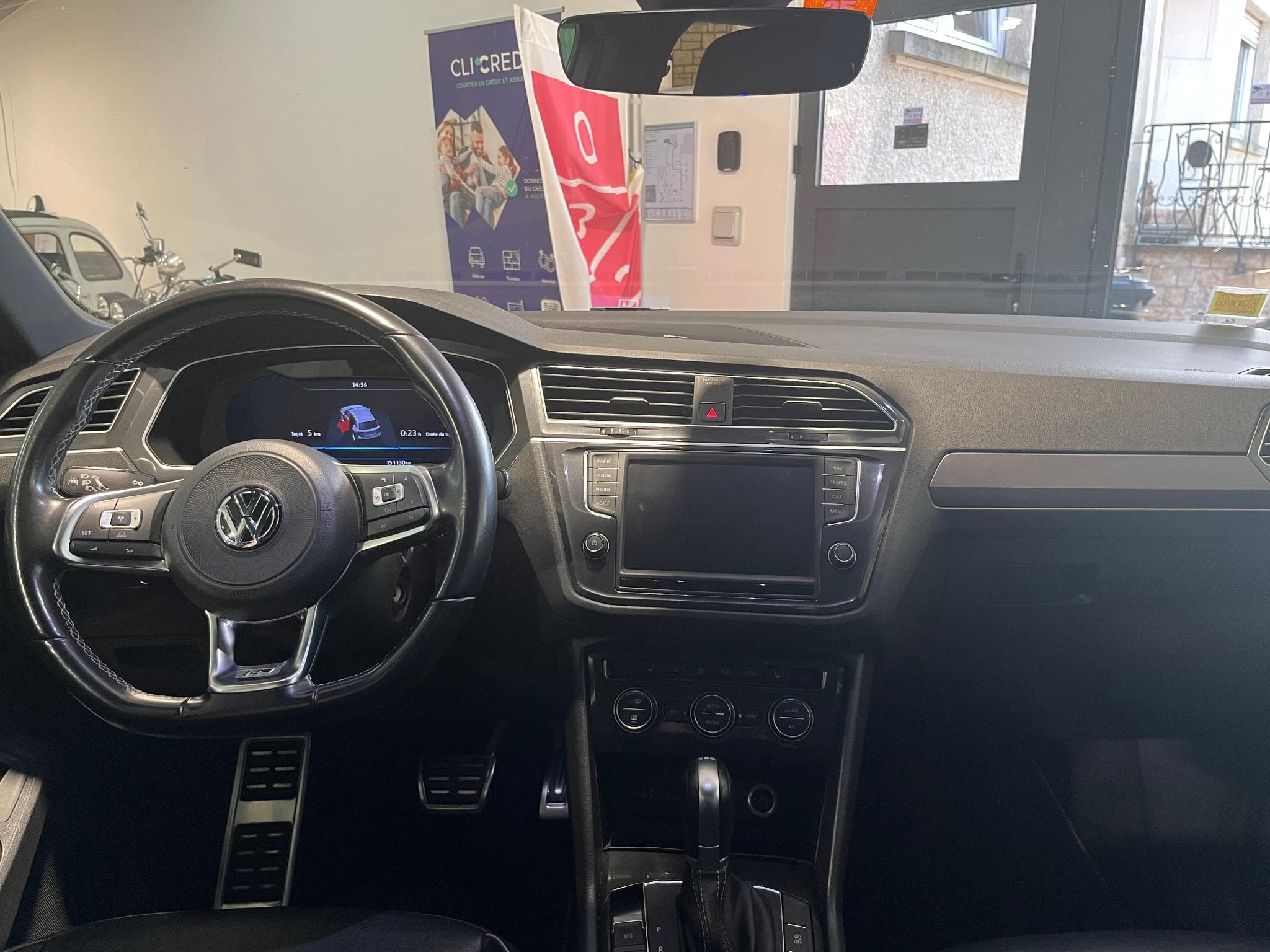 VW Tiguan 2.0 BI-TDI 240ch R-Line Carat 4Motion DSG CARPLAY (2017) - Photo 15