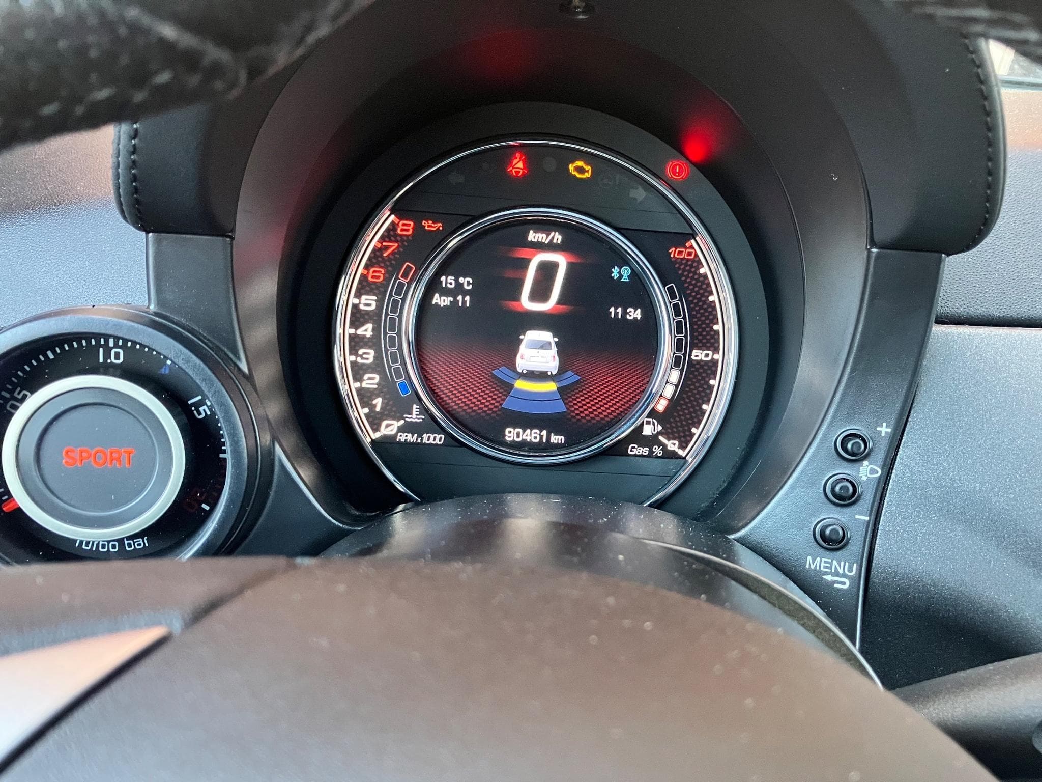 Abarth 595 Competizione 180 ch t. ouv. CT 01/27 (2015) - Photo 3