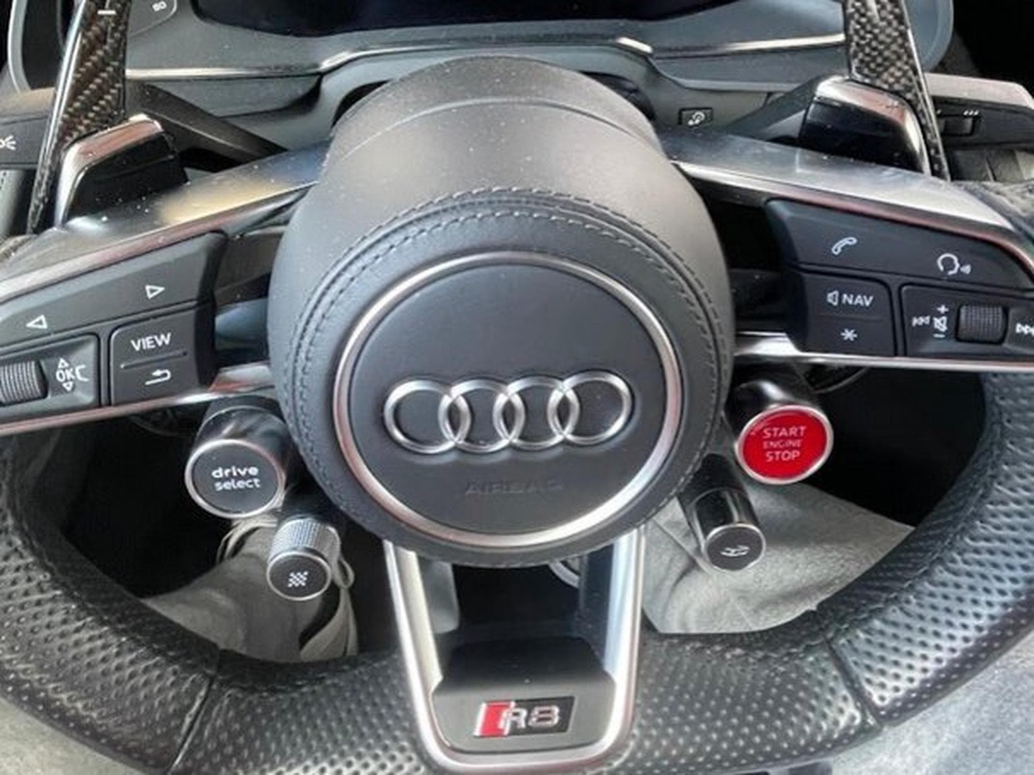 Audi R8 5.2 V10 FSI plus S tronic Quattro Black (2017) - Photo 9