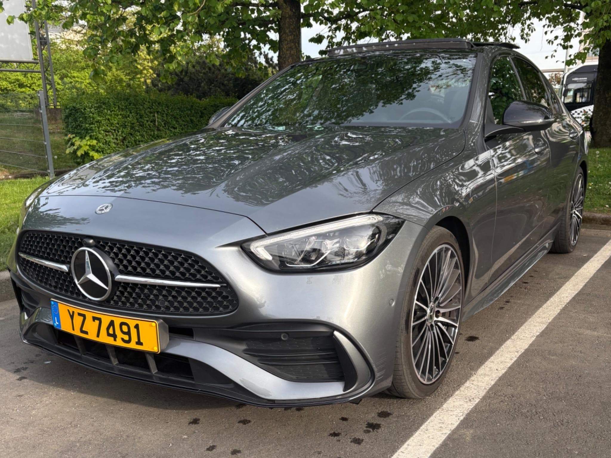 Mercedes C 180 AMG Line - Toit Panoramique - 1er prop (2022) - Photo 1