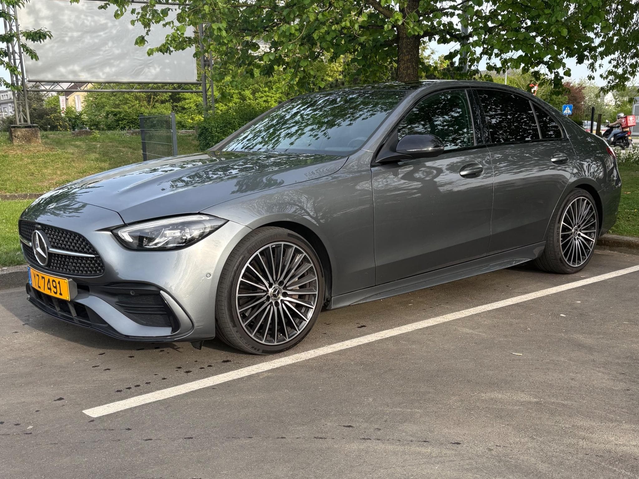 Mercedes C 180 AMG Line - Toit Panoramique - 1er prop (2022) - Photo 2