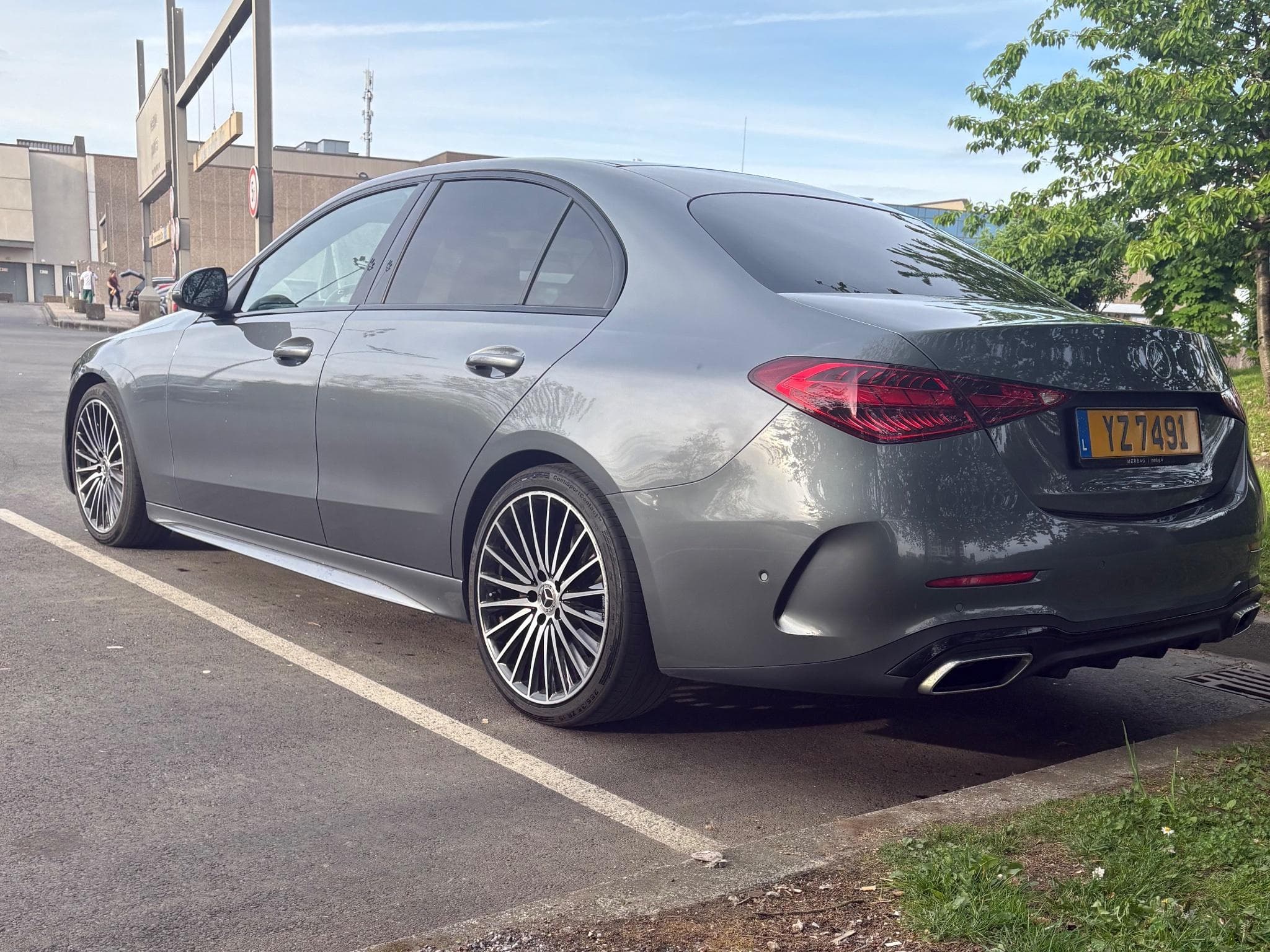 Mercedes C 180 AMG Line - Toit Panoramique - 1er prop (2022) - Photo 5