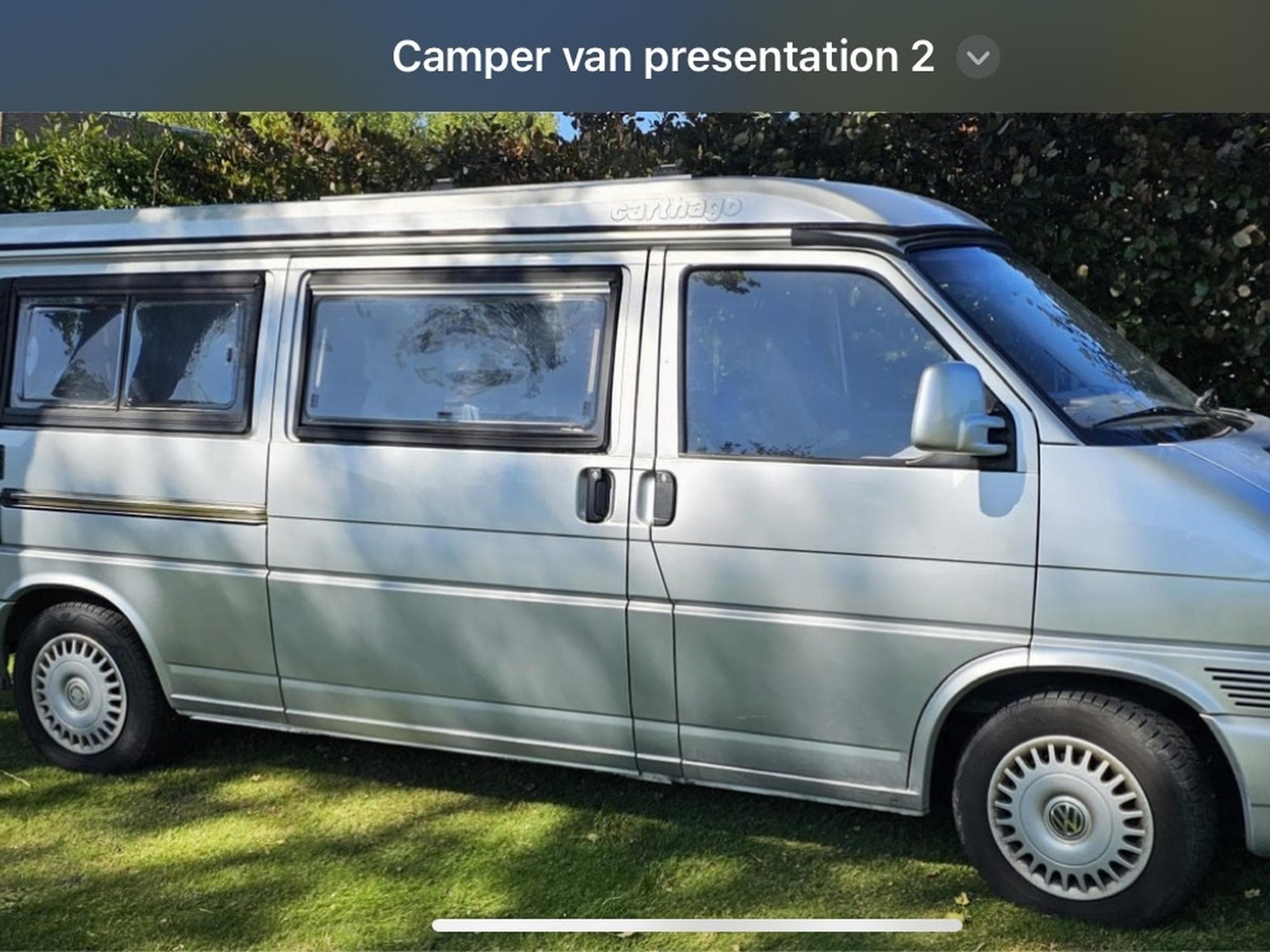 VW T4 Camping car carthago (2000) - Photo 2