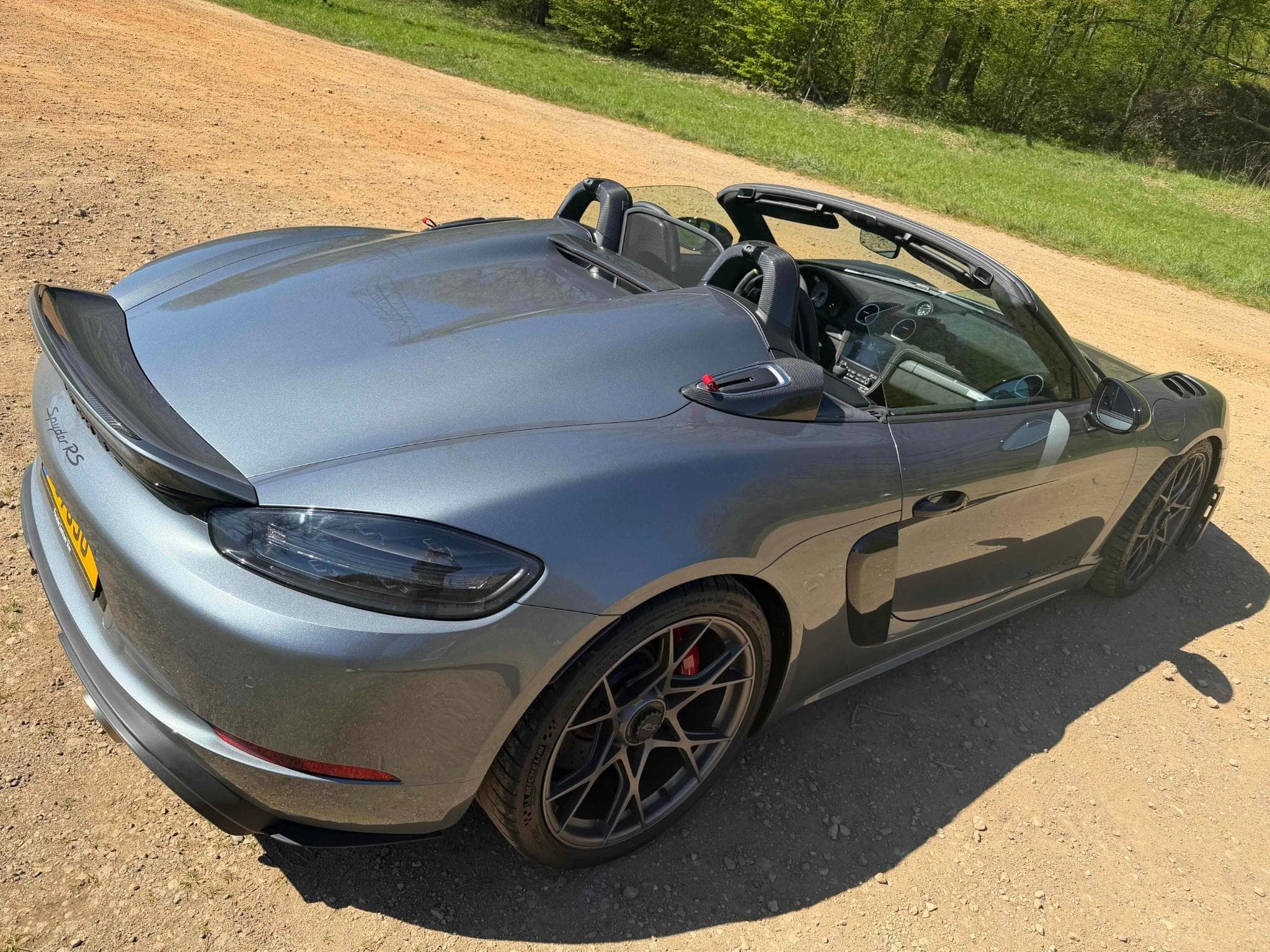 Porsche 718 718 spyder RS pack Weissach (2025) - Photo 2