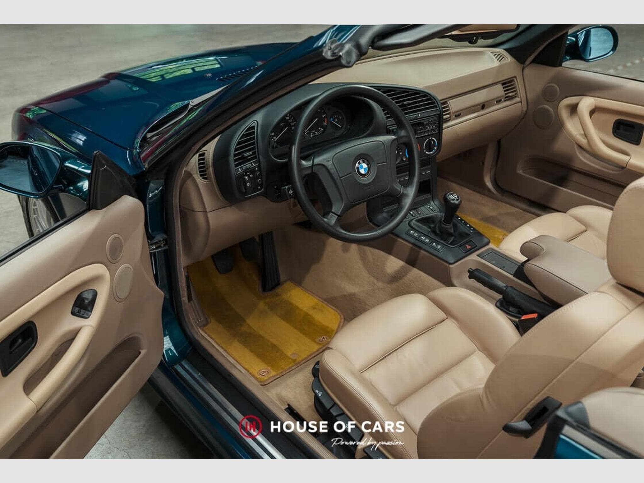 BMW 320 I CABRIOLET 1ST BELGIAN OWNER - LOW MILEAGE ! (1995) - Photo 12