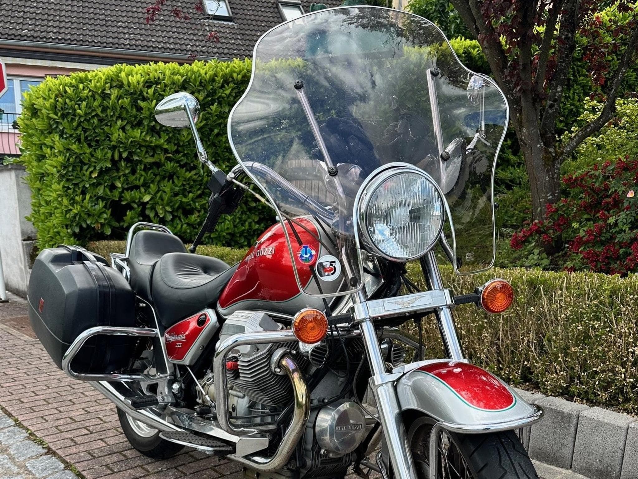 Moto Guzzi California III Combi. coul. unique, partiel. restauré (1991) - Foto 2