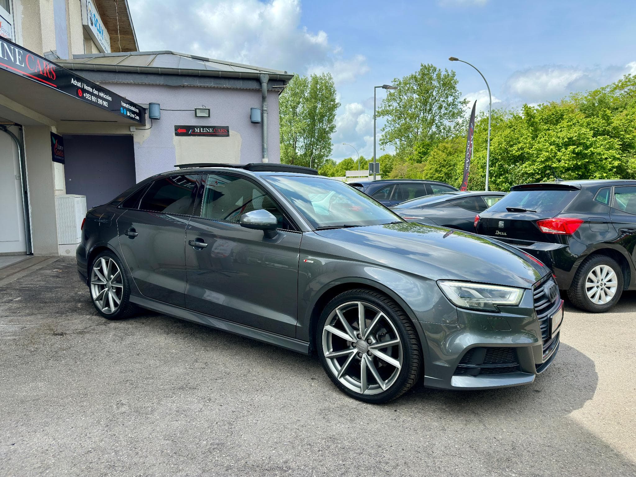 Audi A3 S line 1.4 TFSI 150 ch S tronic 7 (2017) - Photo 4