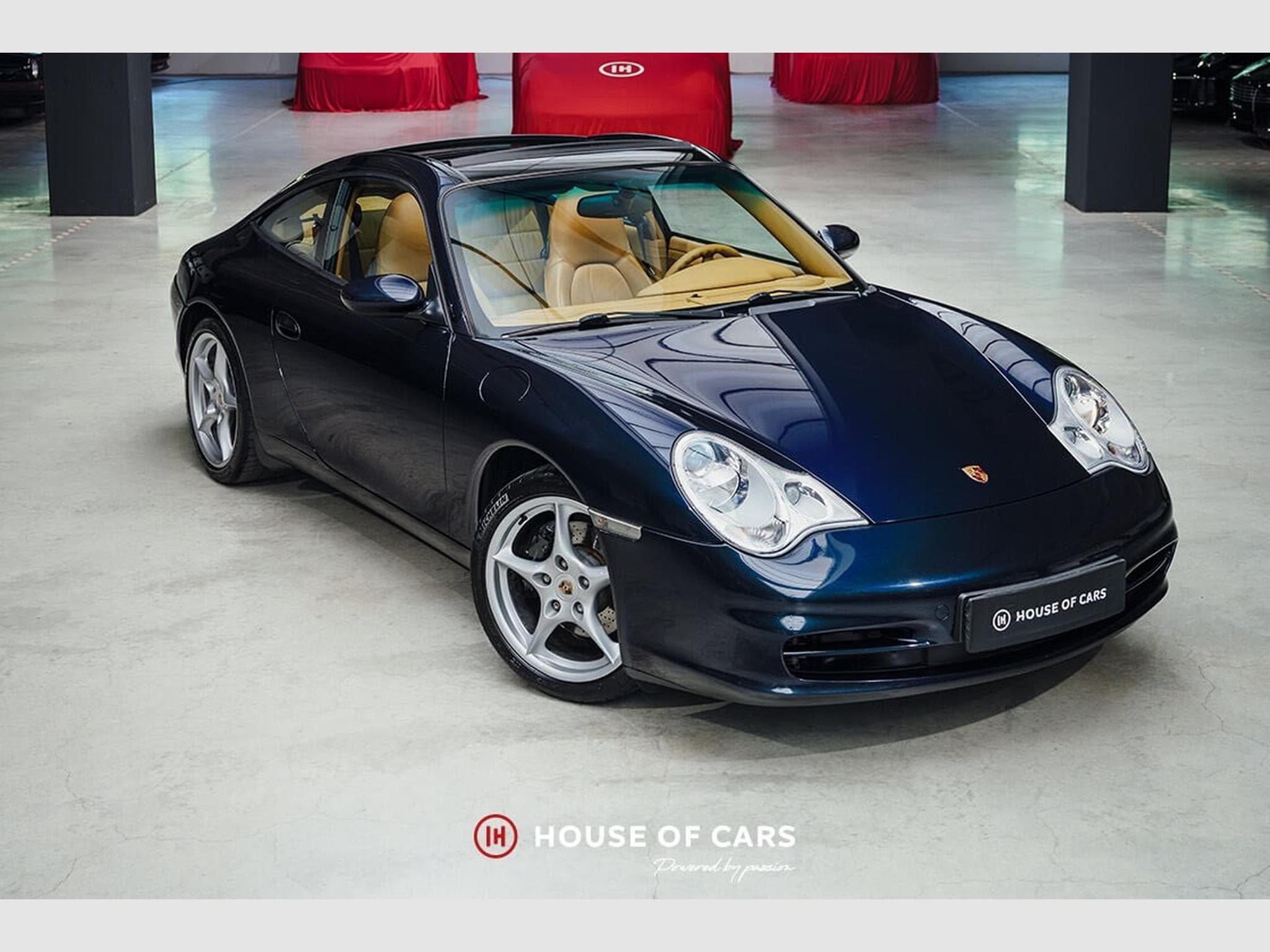 Porsche 911 996.2 TARGA BELGIAN - BLUE/BEIGE - IMS/CLUTCH REPLACED (2003) - Foto 4