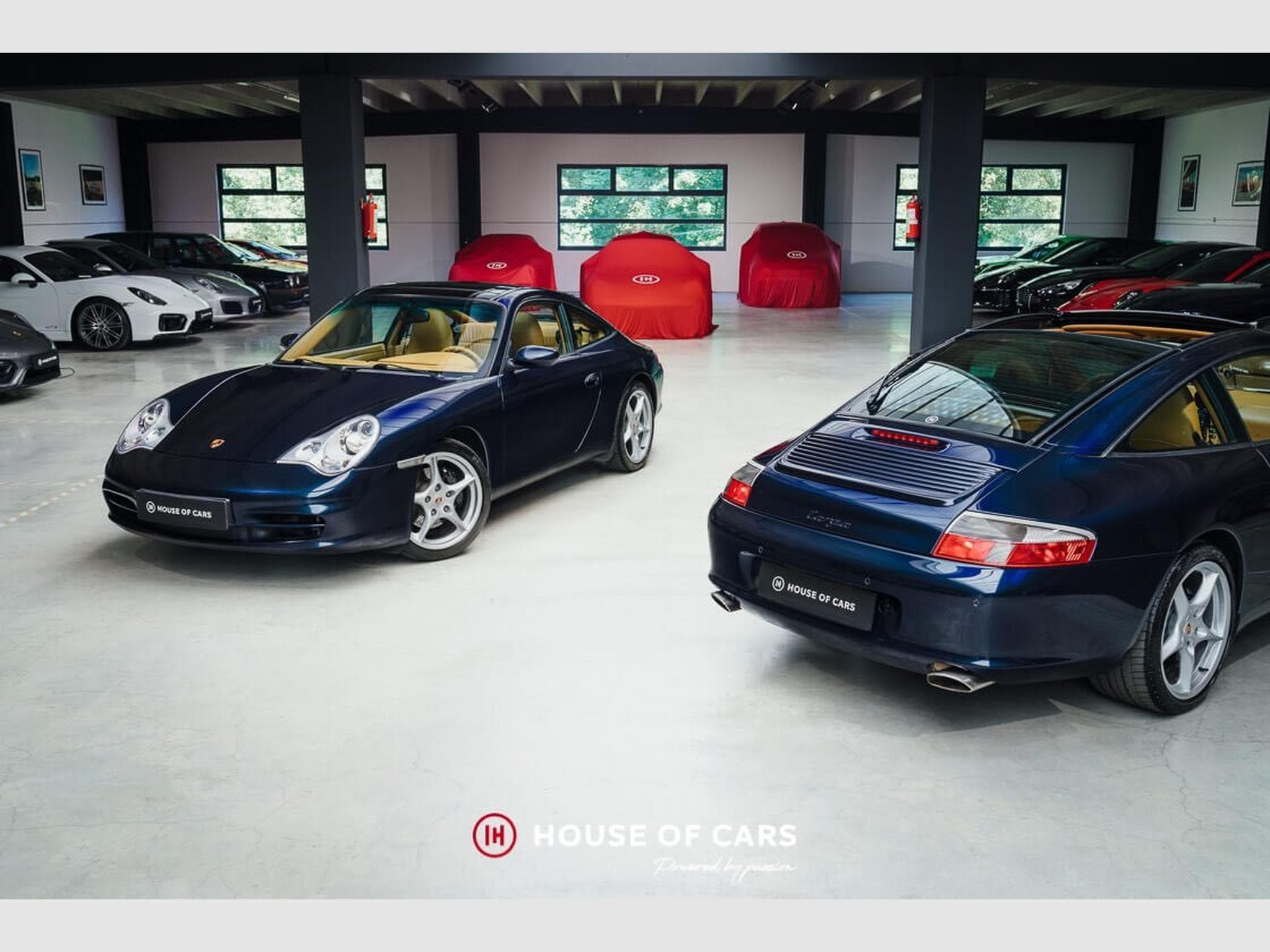 Porsche 911 996.2 TARGA BELGIAN - BLUE/BEIGE - IMS/CLUTCH REPLACED (2003) - Foto 1
