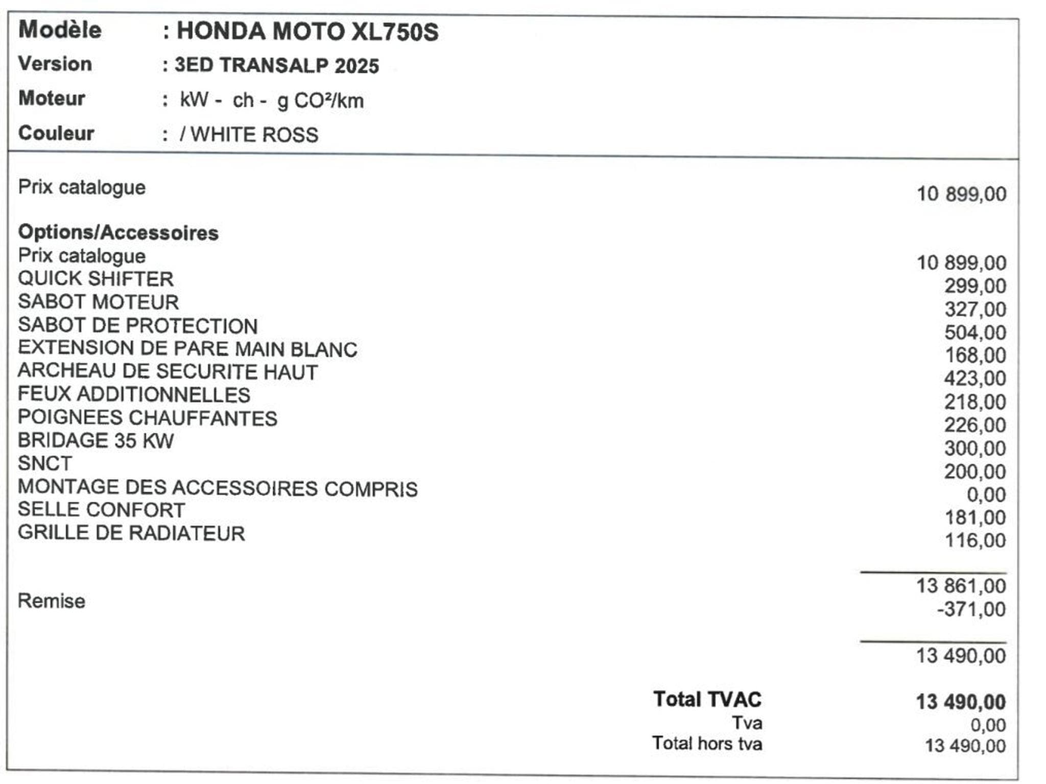 Honda Transalp 2025 XL 750 Transalp (2025) - Photo 2