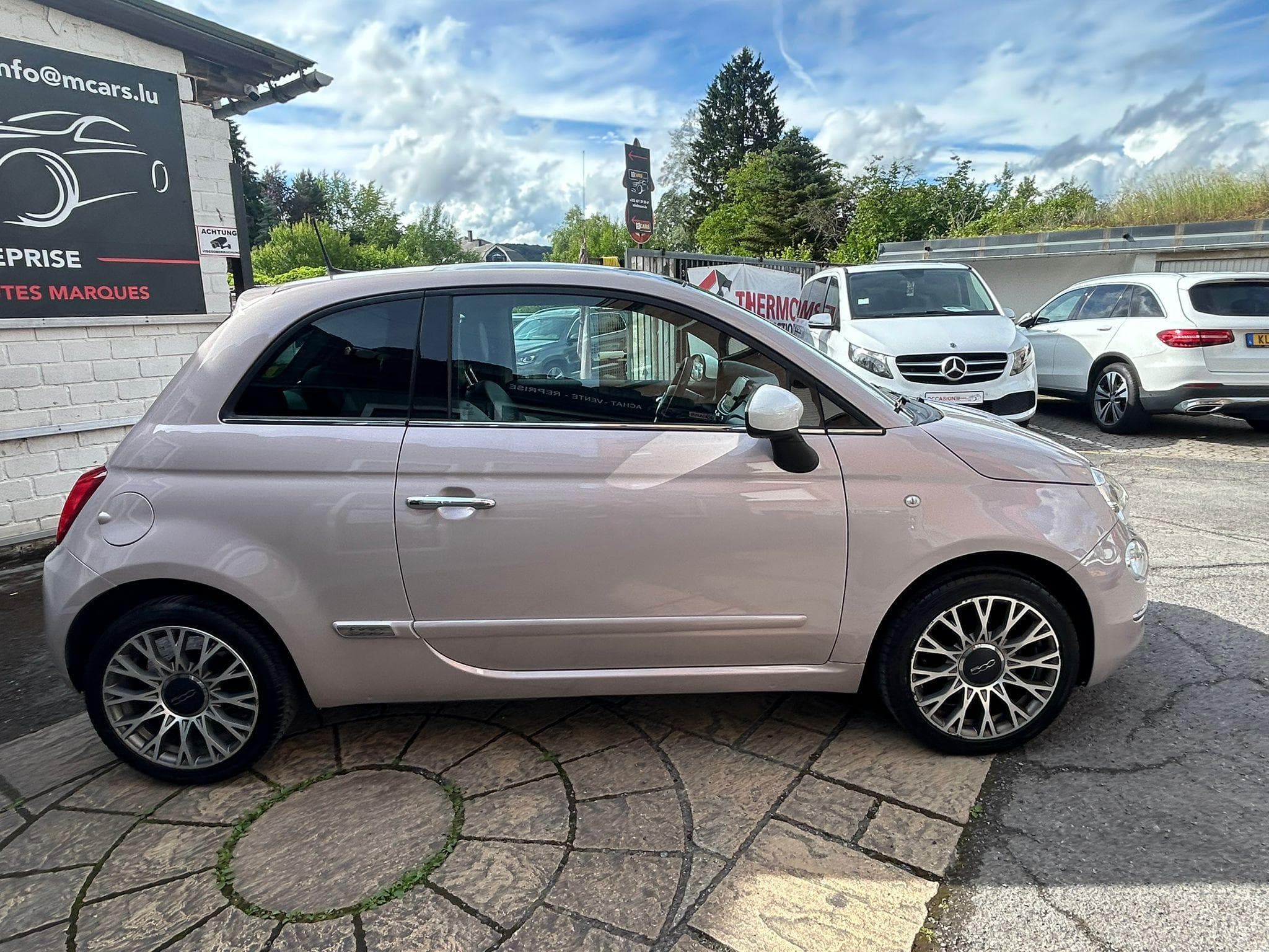 Fiat 500 1.2 AUTOMATIQUE PANORAMA NAVIGATION (2020) - Photo 9