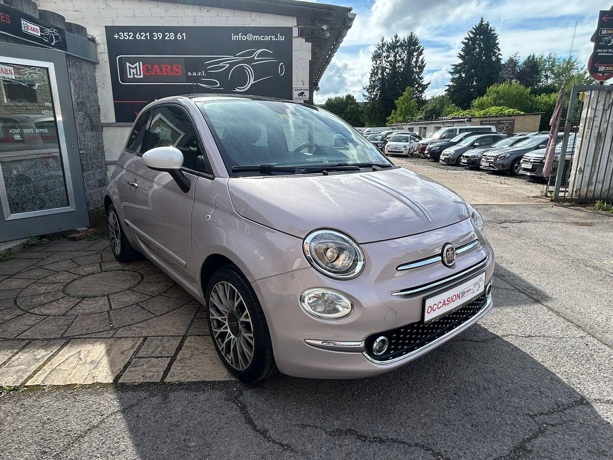 Fiat 500 1.2 AUTOMATIQUE PANORAMA NAVIGATION (2020) - Photo 8