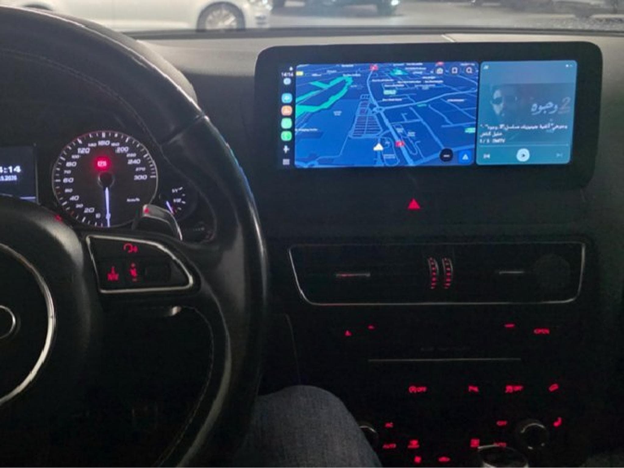 Audi SQ5 belle finition mi - cuir - mi elcantara (2013) - Photo 2