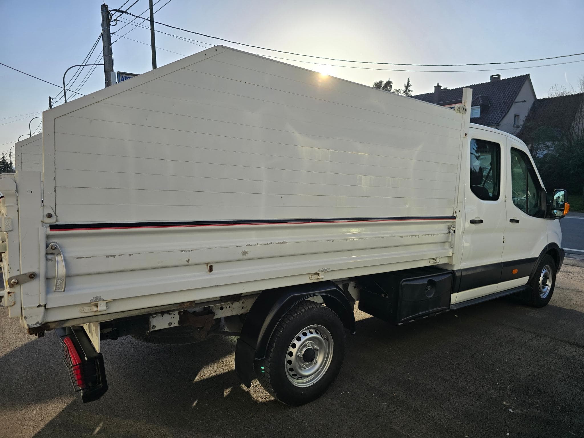 Ford Transit 2T 170 cv double cabine basculant avec accessoires 4X4 très rar (2019) - Photo 6