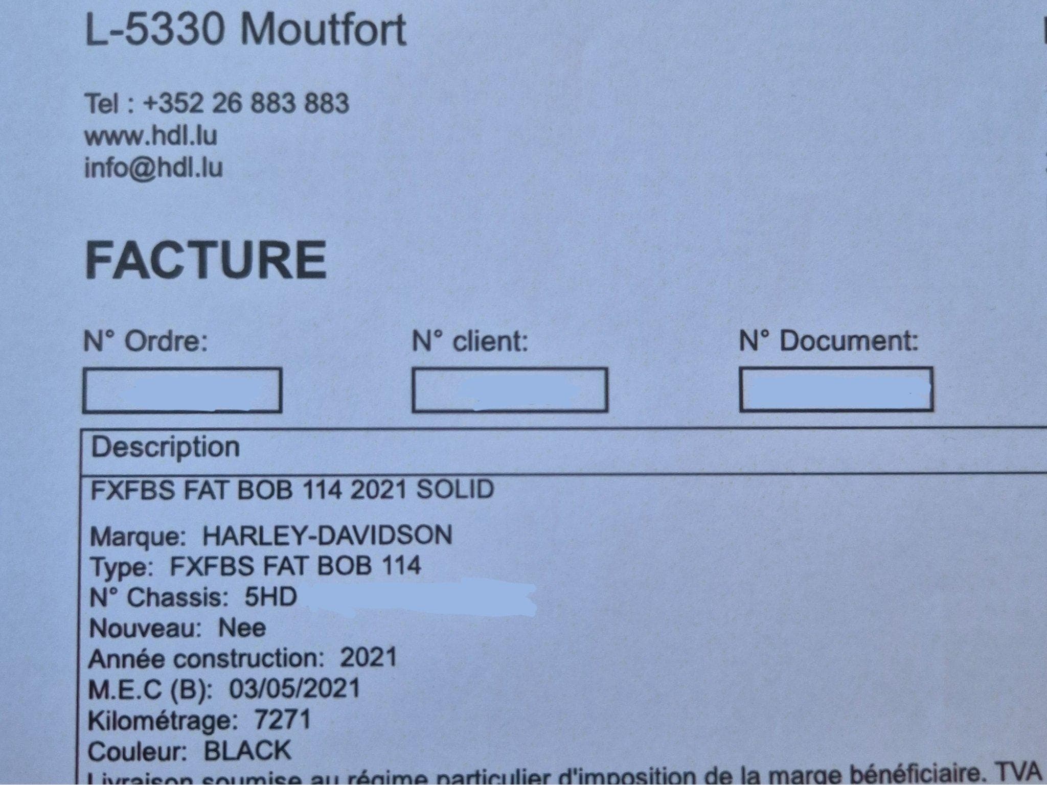 Harley-Davidson Fat Bob 114 + échappement KessTech (Homologué) (2021) - Photo 10