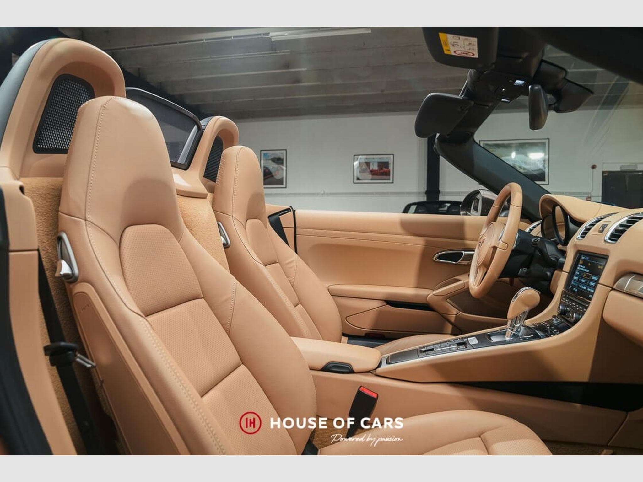 Porsche Boxster 981 Boxster PDK 2015 – Belgian car – Anthracite Brown Met. (2014) - Foto 13