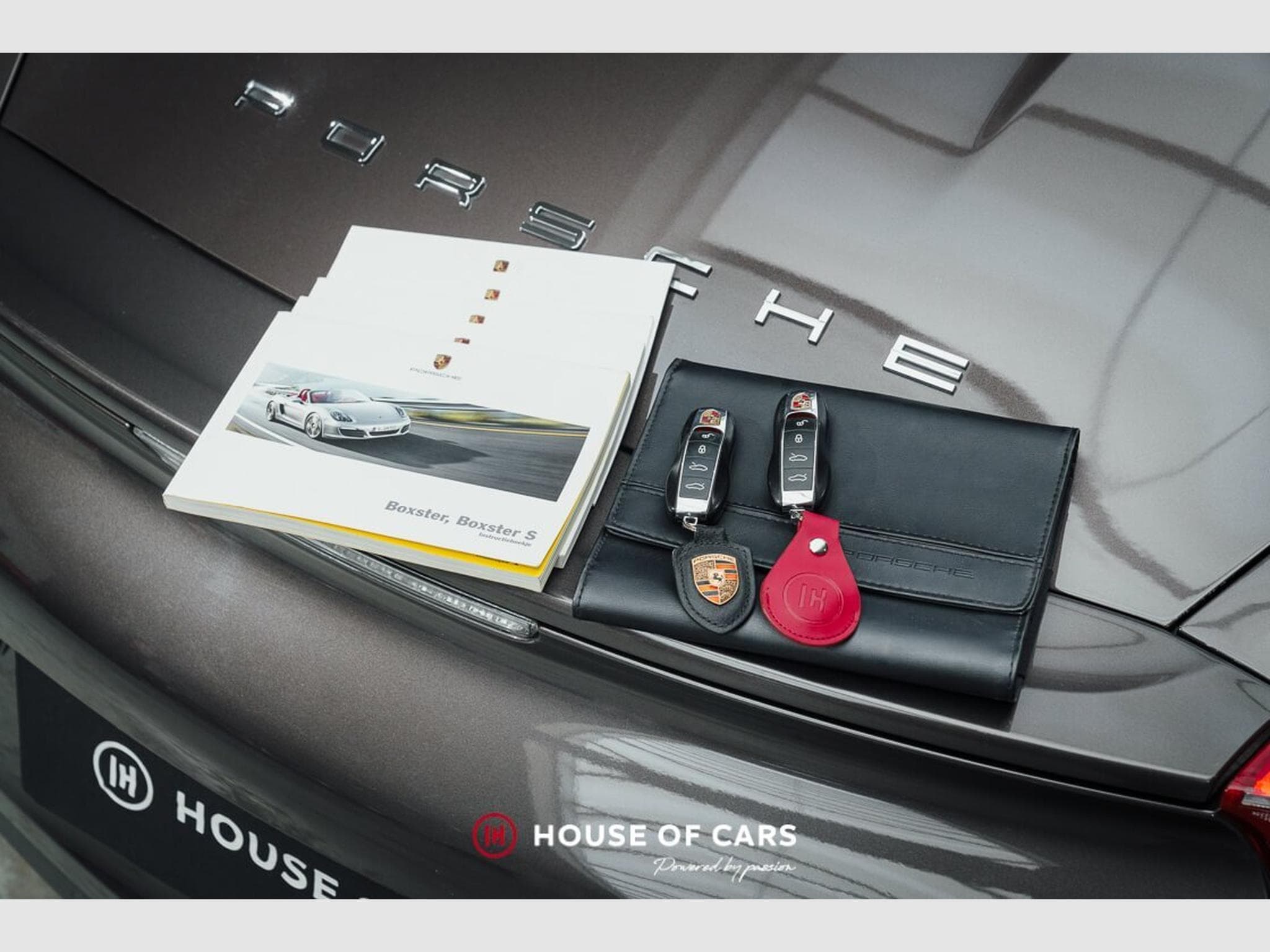 Porsche Boxster 981 Boxster PDK 2015 – Belgian car – Anthracite Brown Met. (2014) - Foto 15