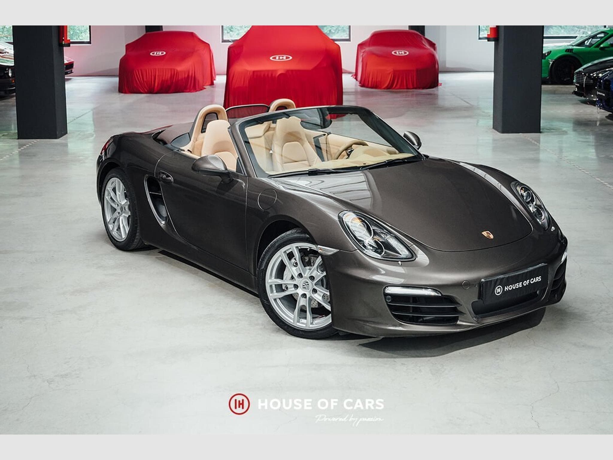 Porsche Boxster 981 Boxster PDK 2015 – Belgian car – Anthracite Brown Met. (2014) - Foto 4