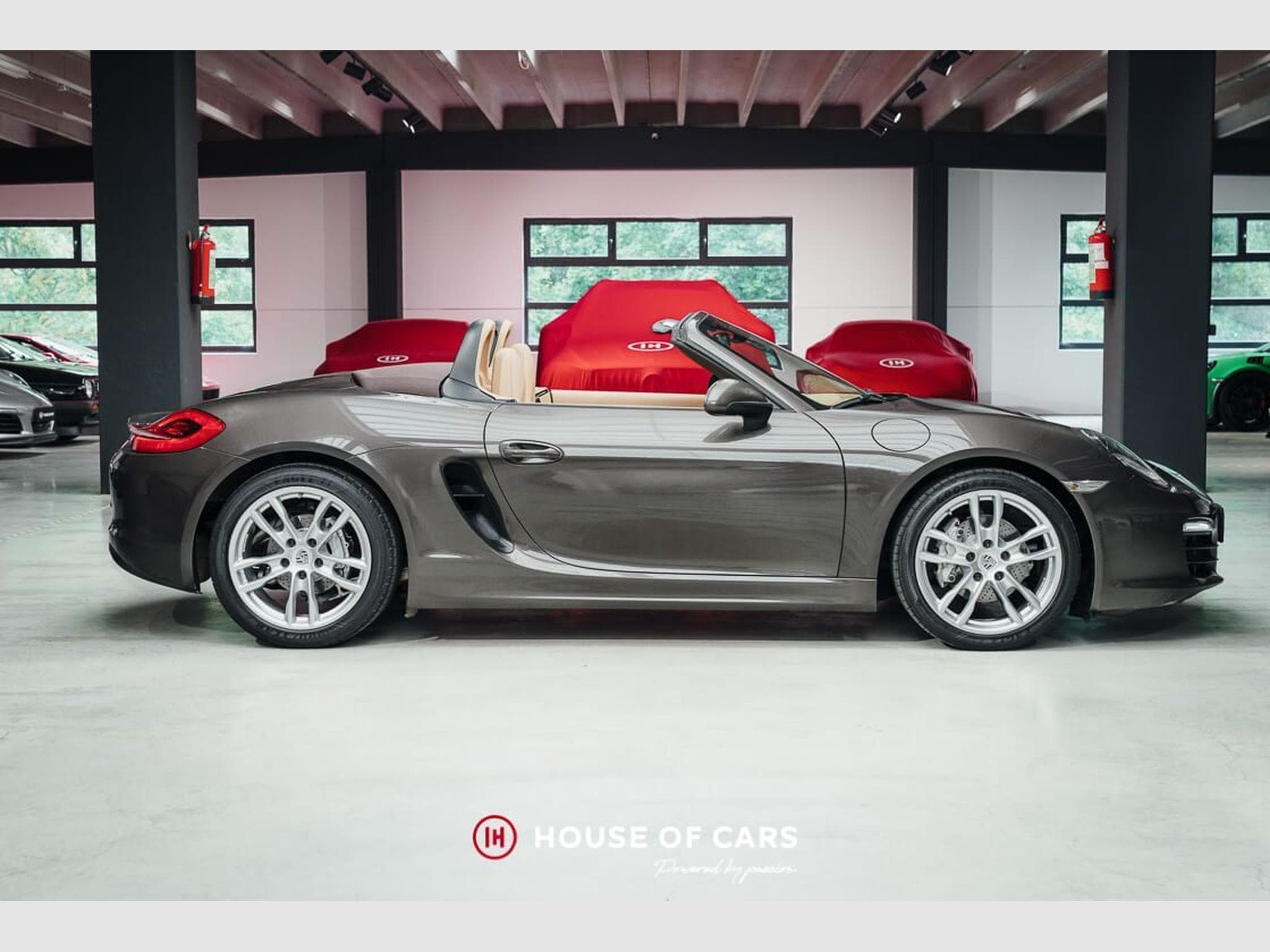Porsche Boxster 981 Boxster PDK 2015 – Belgian car – Anthracite Brown Met. (2014) - Foto 5