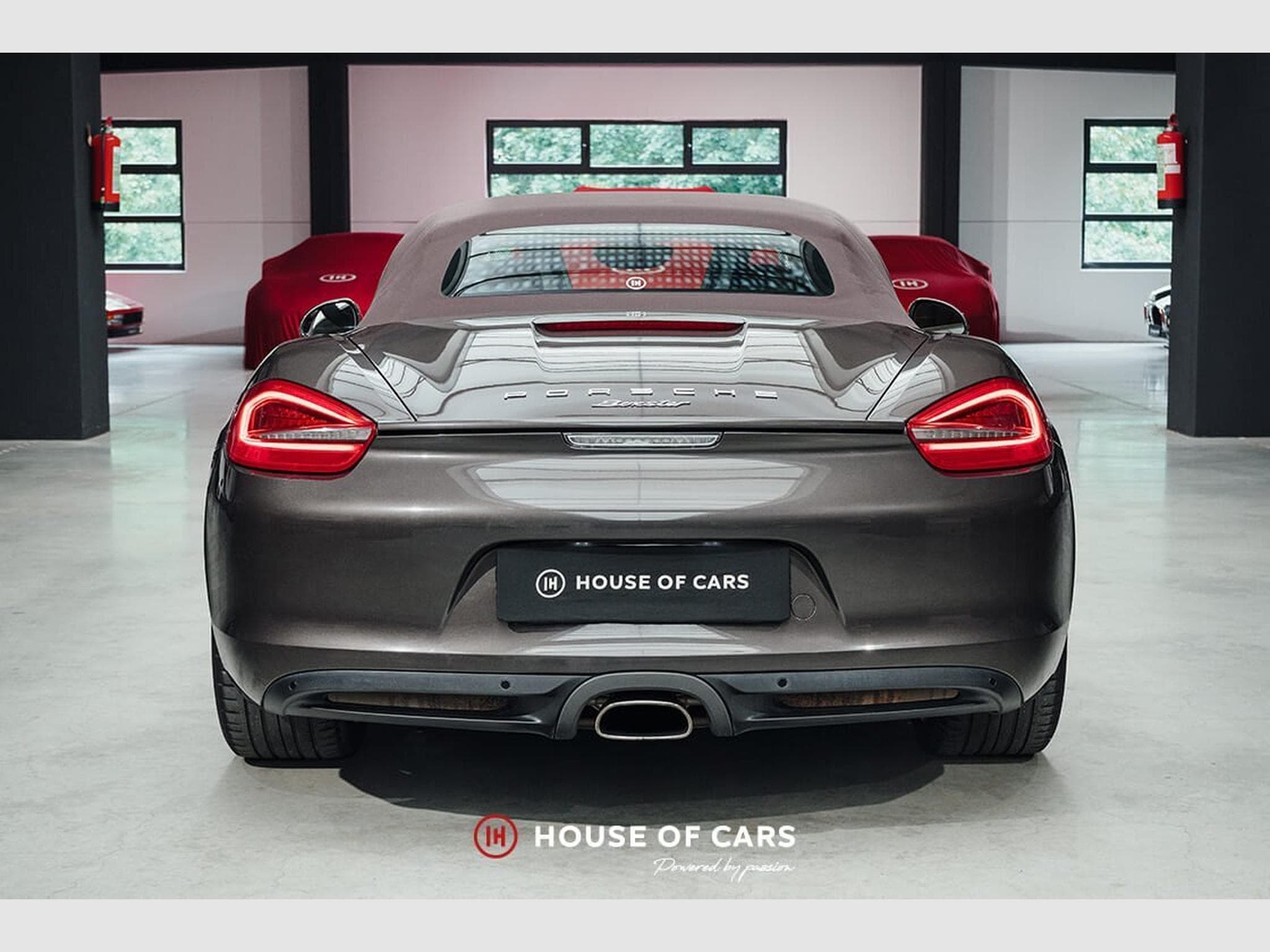 Porsche Boxster 981 Boxster PDK 2015 – Belgian car – Anthracite Brown Met. (2014) - Foto 8