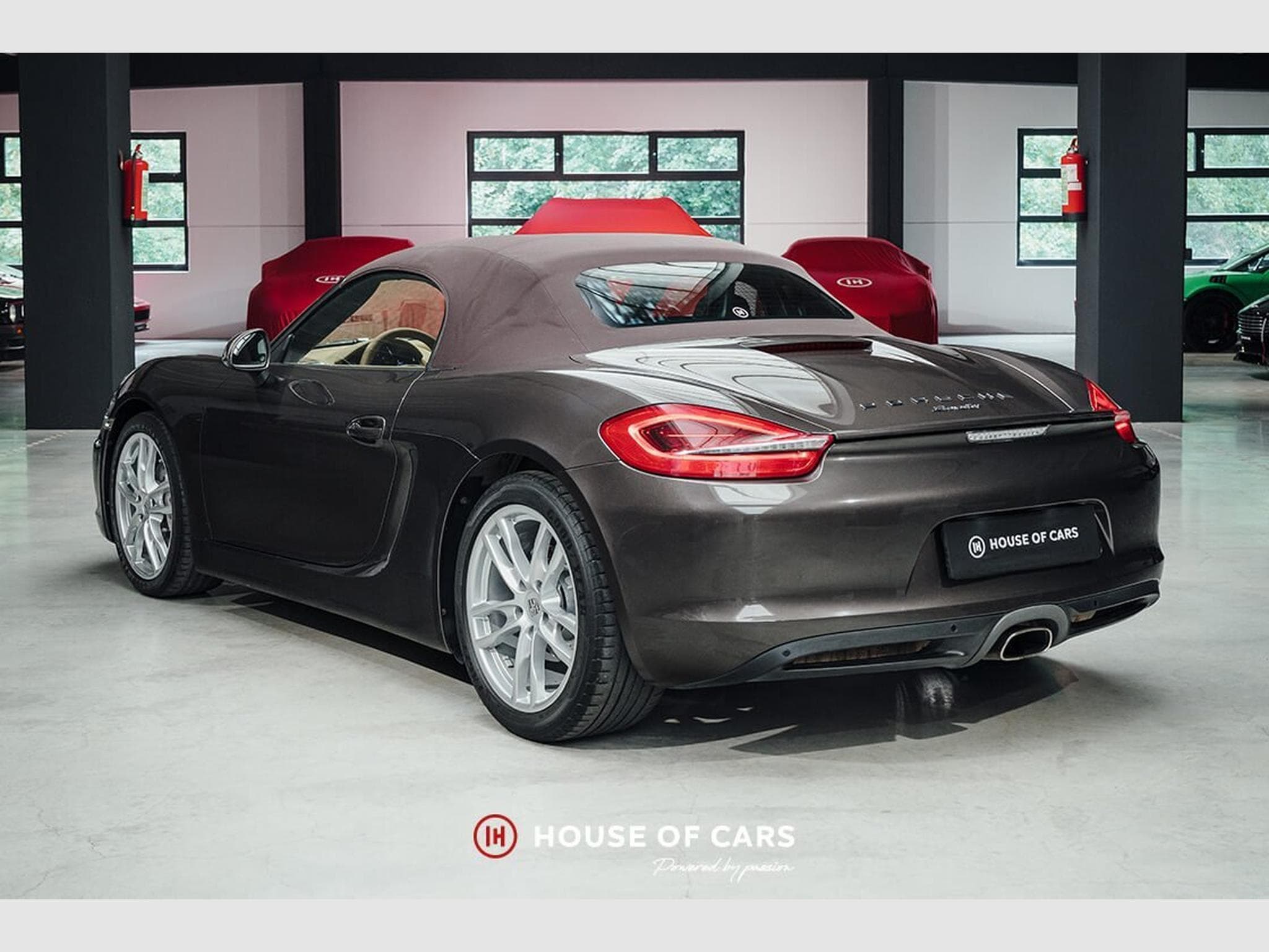 Porsche Boxster 981 Boxster PDK 2015 – Belgian car – Anthracite Brown Met. (2014) - Foto 9